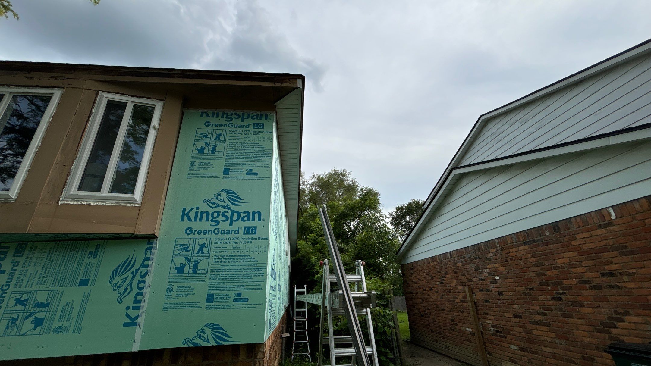 Siding Replacement using Alside 7" B&B by 180 Contractors