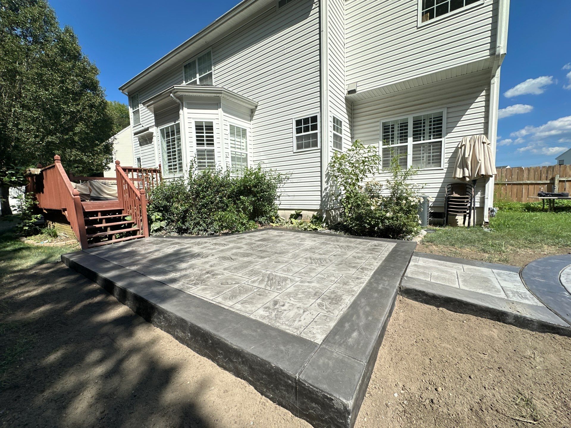 Project in Virginia Beach by Sam The Concrete Man Virginia Beach