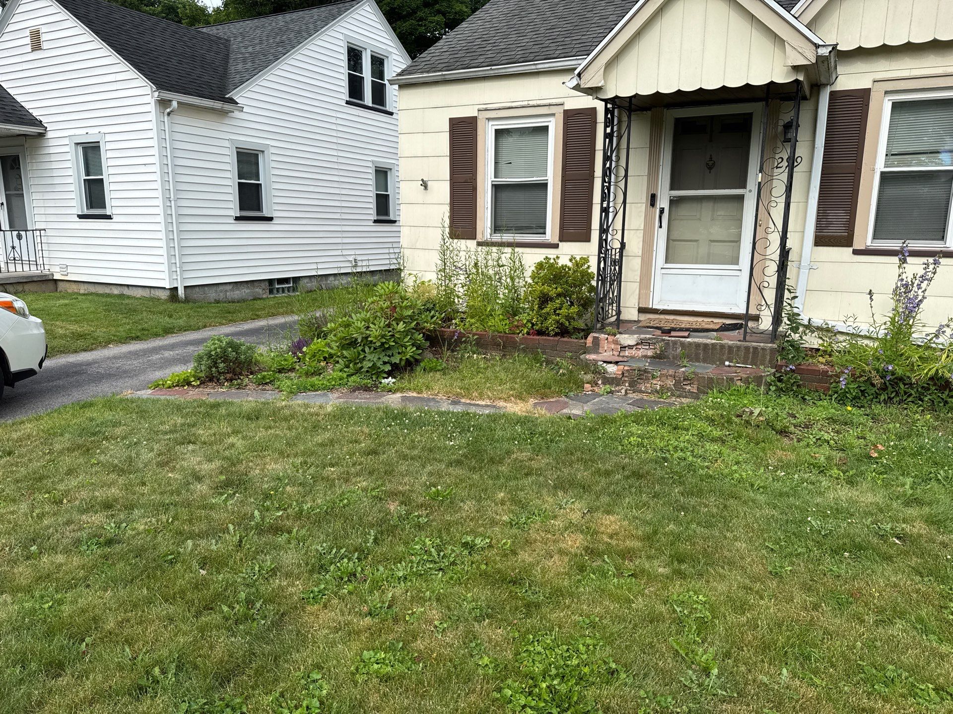 Broom Finish Porch and Walkway  by NG Masonry & Construction LLC