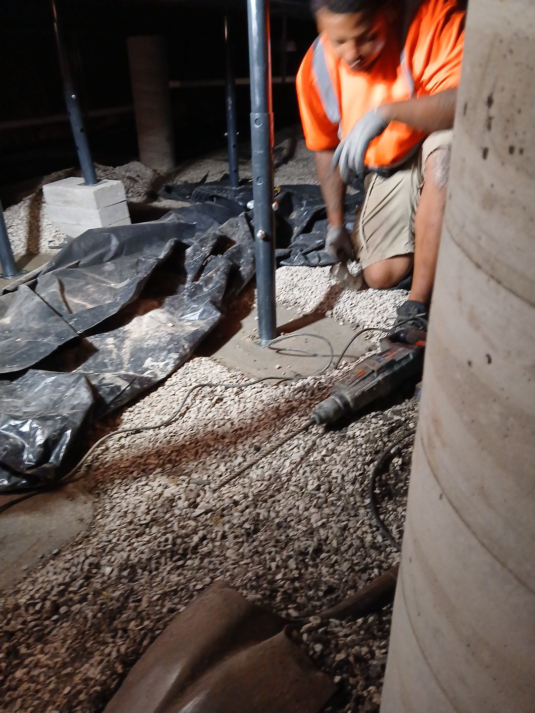 Piering and Concrete Supports by Toledo Basement Repair 