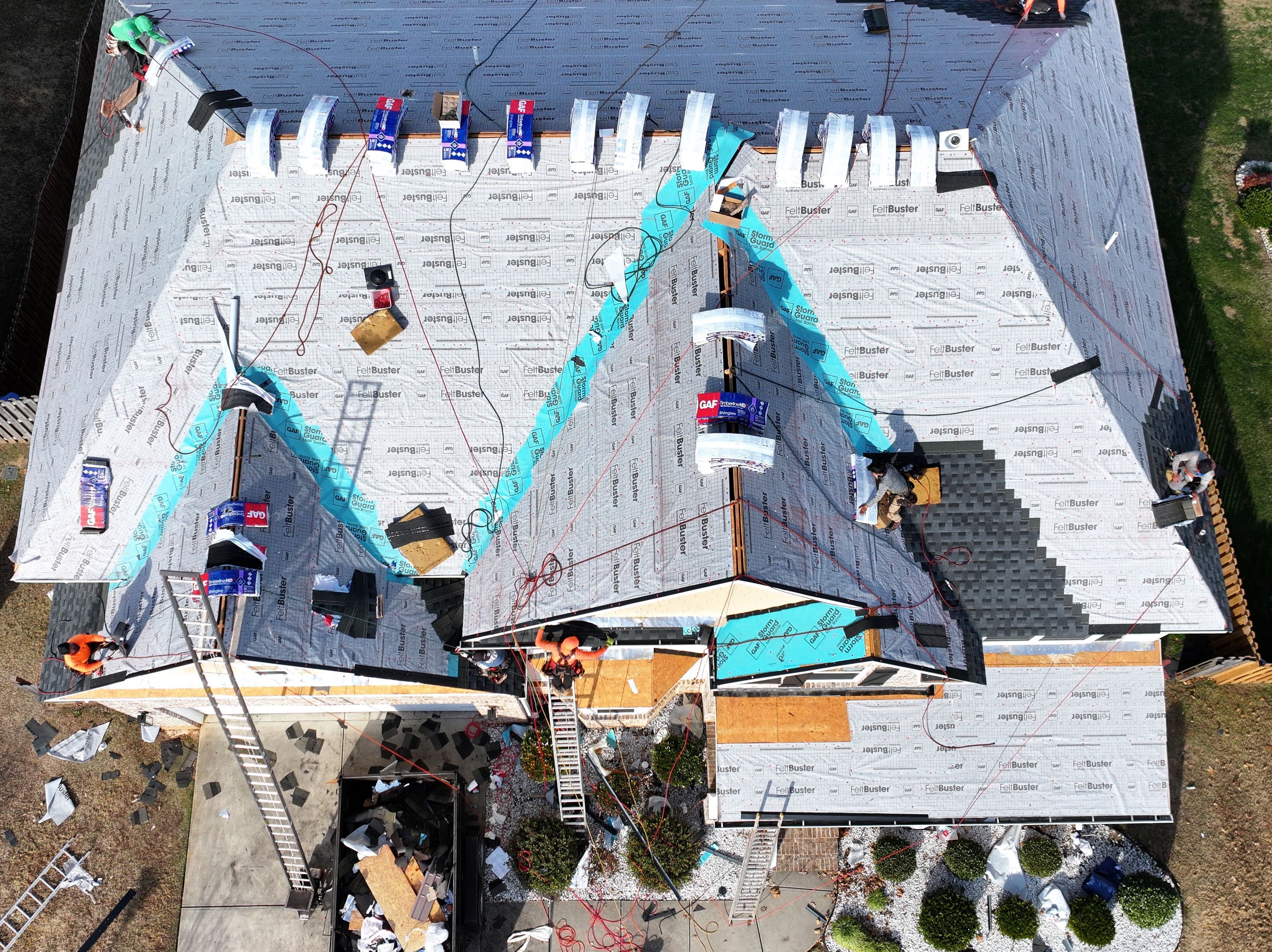 GAF Timberline HDZ in Charcoal by Element Pros Roofing, LLC