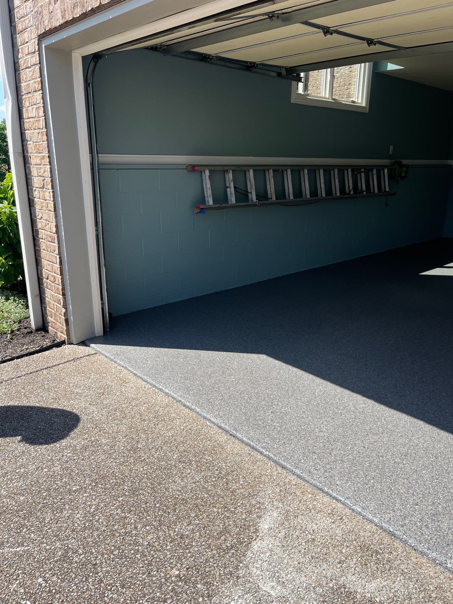 Garage Floor Coating using Briar by My Garage Floor Guys