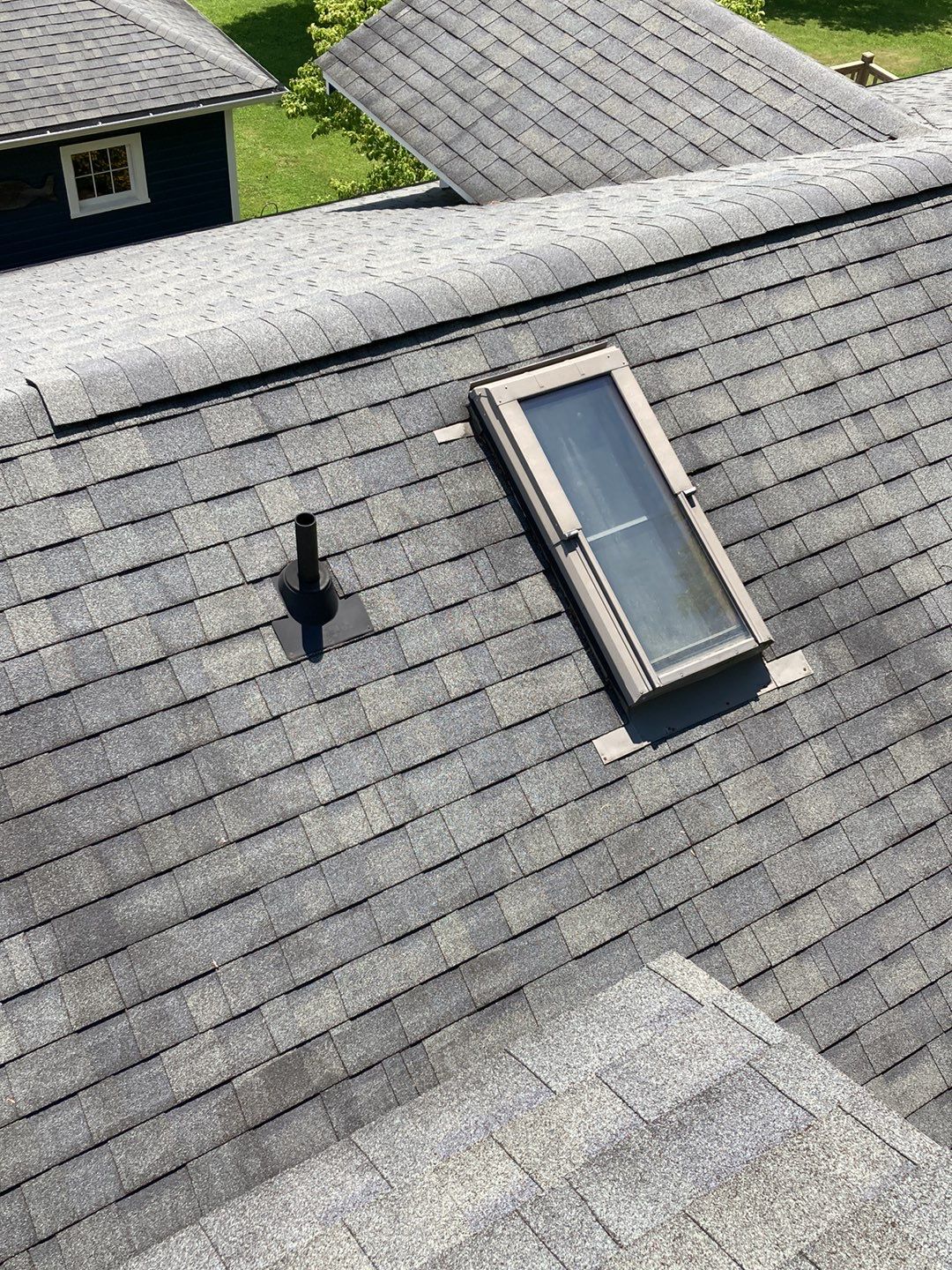 Residential Roofing Installation using GAF Timberline HDZ, Pewter Gray by Rainstoppers Roofing