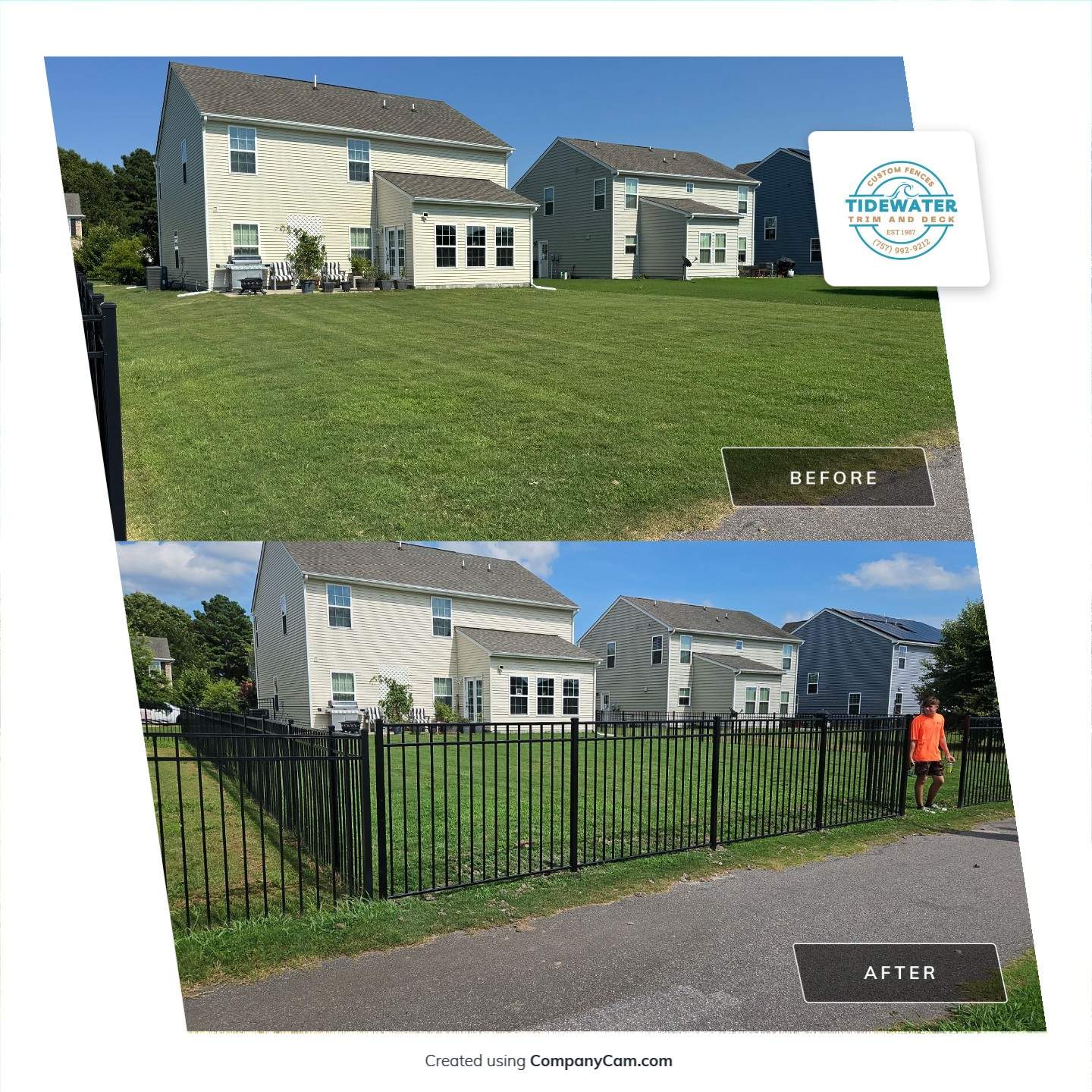 Strength Meets Sophistication by Tidewater Fence
