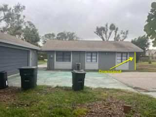 Charcoal Grey Gutters in Fort Myers FL by Gutter Professors