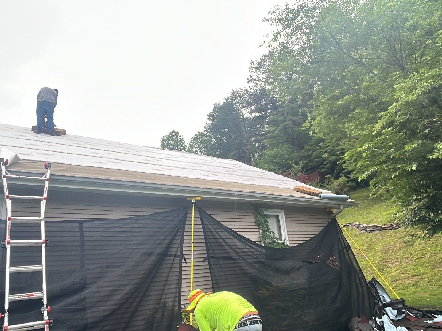 Residential Roofing Installation using Performance Shingles by Mr. Roofer