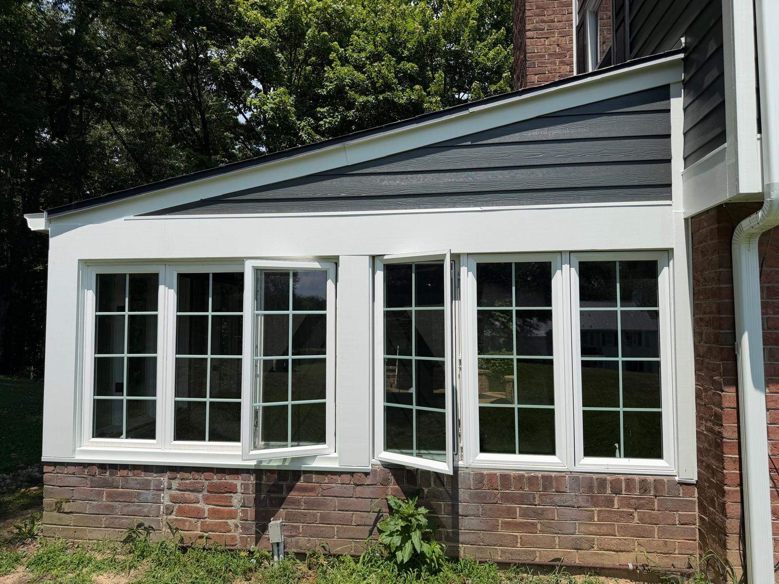James Hardie Transformation of a Majestic Sewickley Heights Home by Ideal Siding Pittsburgh