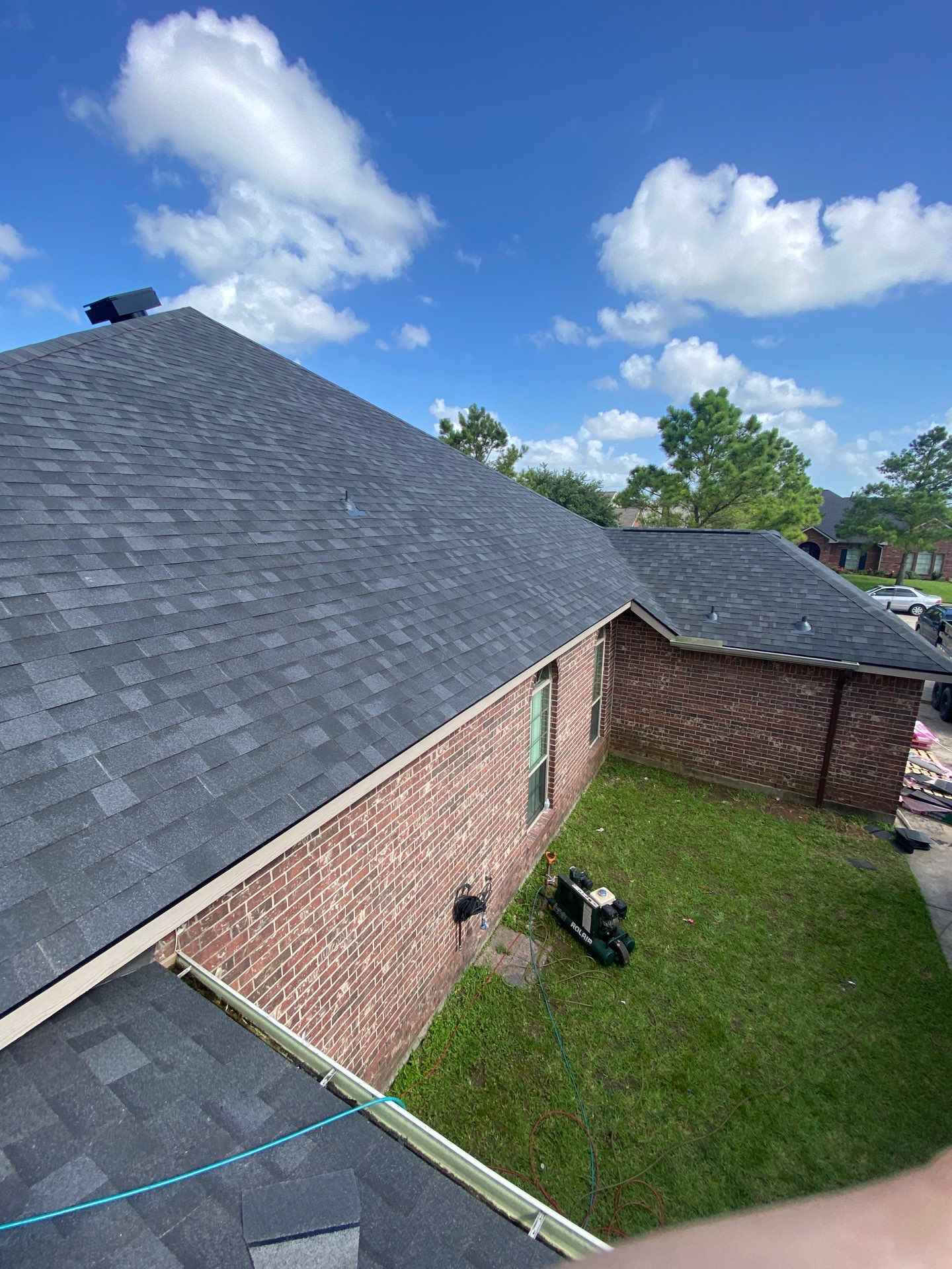 Residential Roof Replacement using Owens Corning - Onyx Black by Elite Roofing LLC