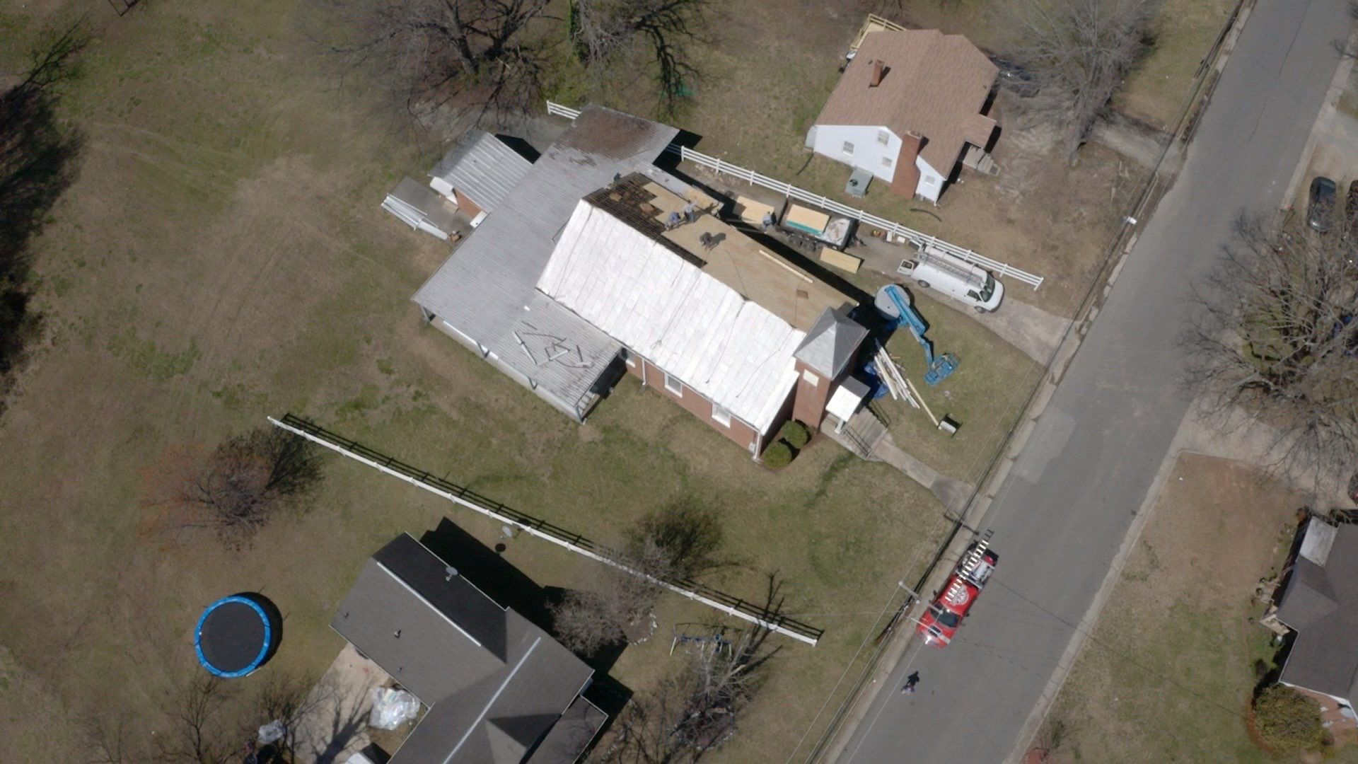 Primitive Baptist Church using Standing Seam Metal by Just In Time Roofing and Restoration