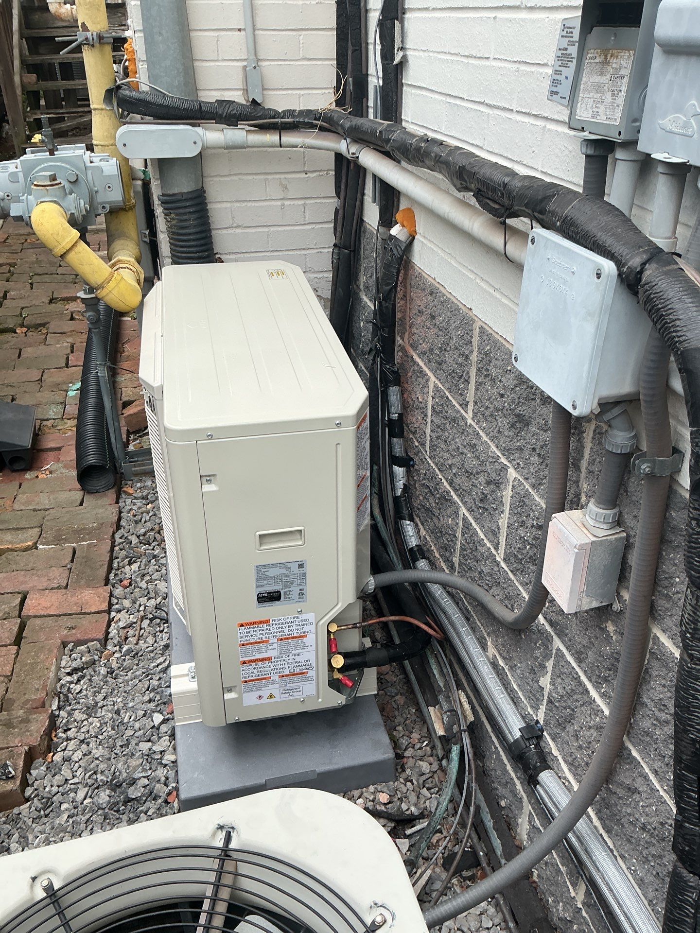 Inverter install for SVBF by Elemental Heating and air conditioning LLC