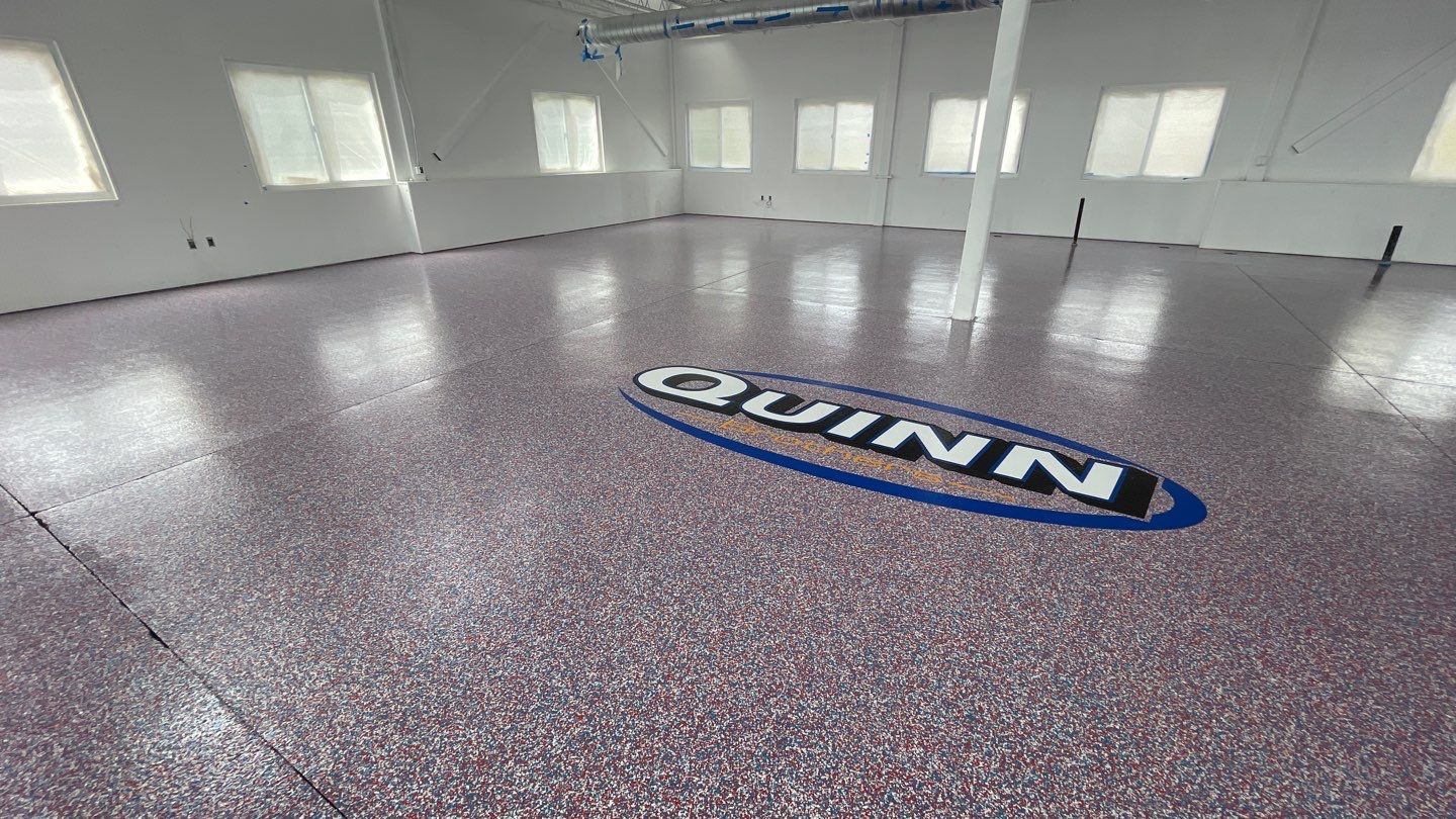 Quinn Bros Commercial TransFLOORmation by Symphony Concrete Coatings