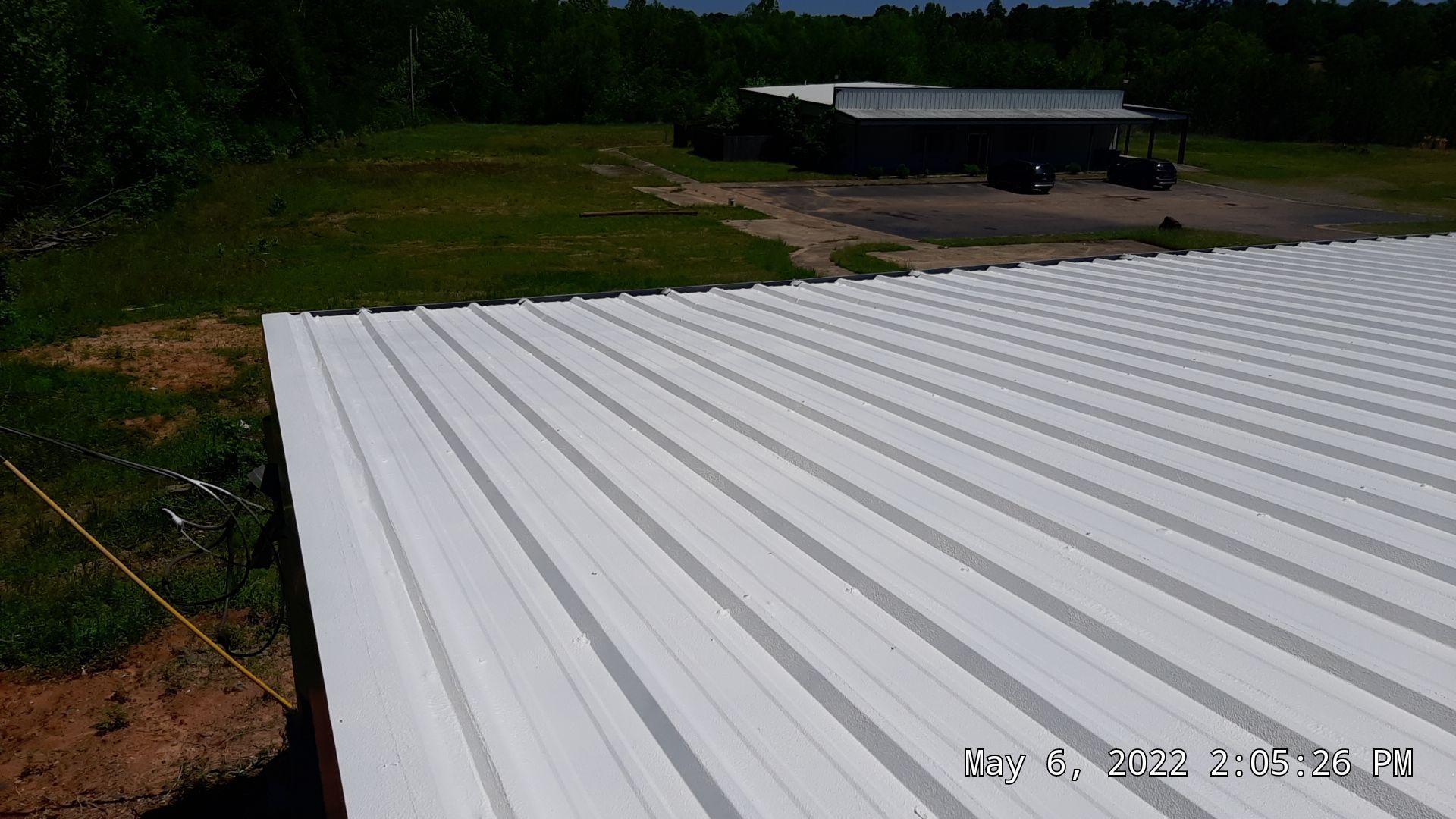 Commercial Metal Restoration System using Aldocoat Coatings by Hostetler Roofing