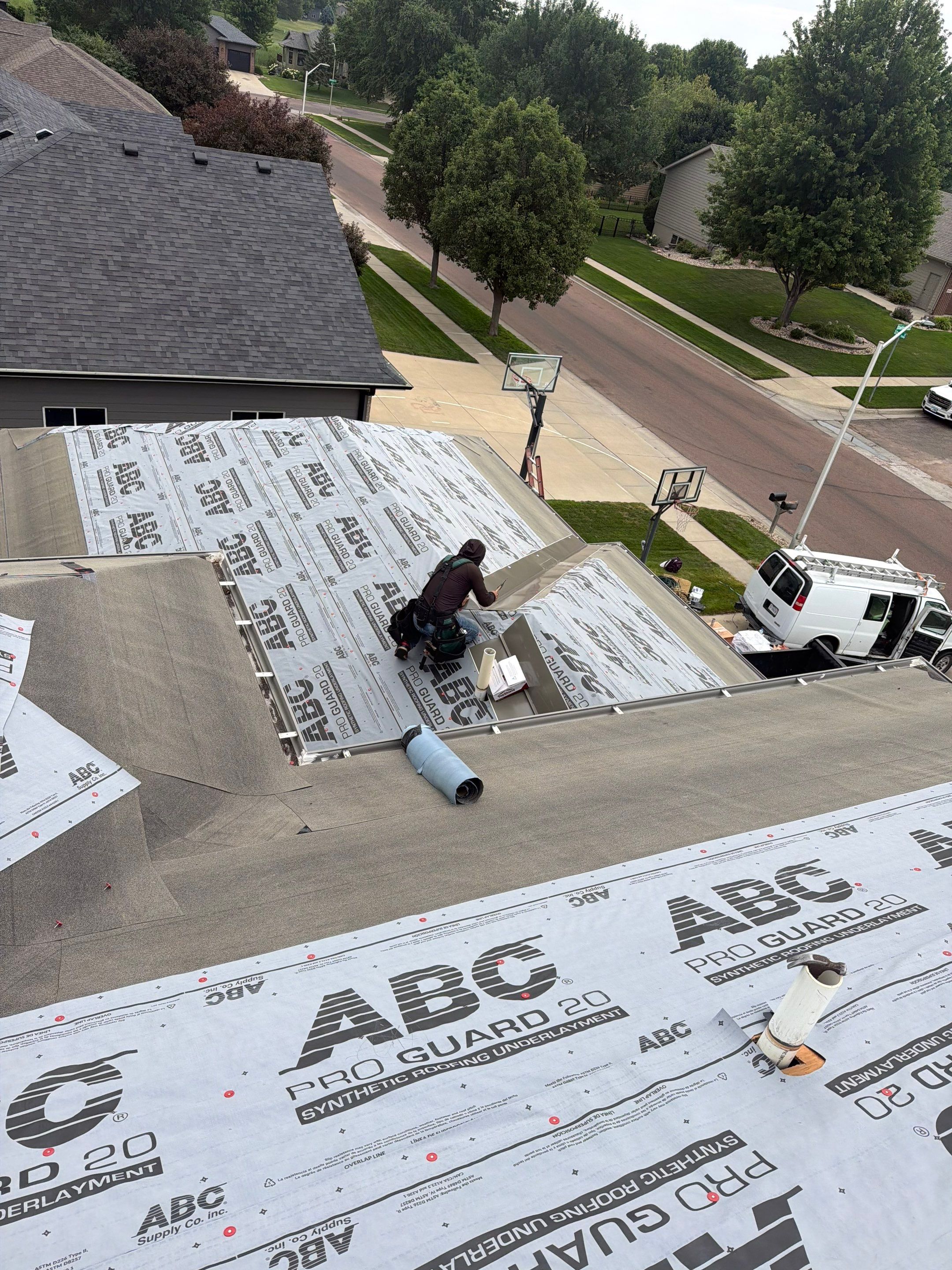Sioux Falls Roof  by Lightning Exteriors