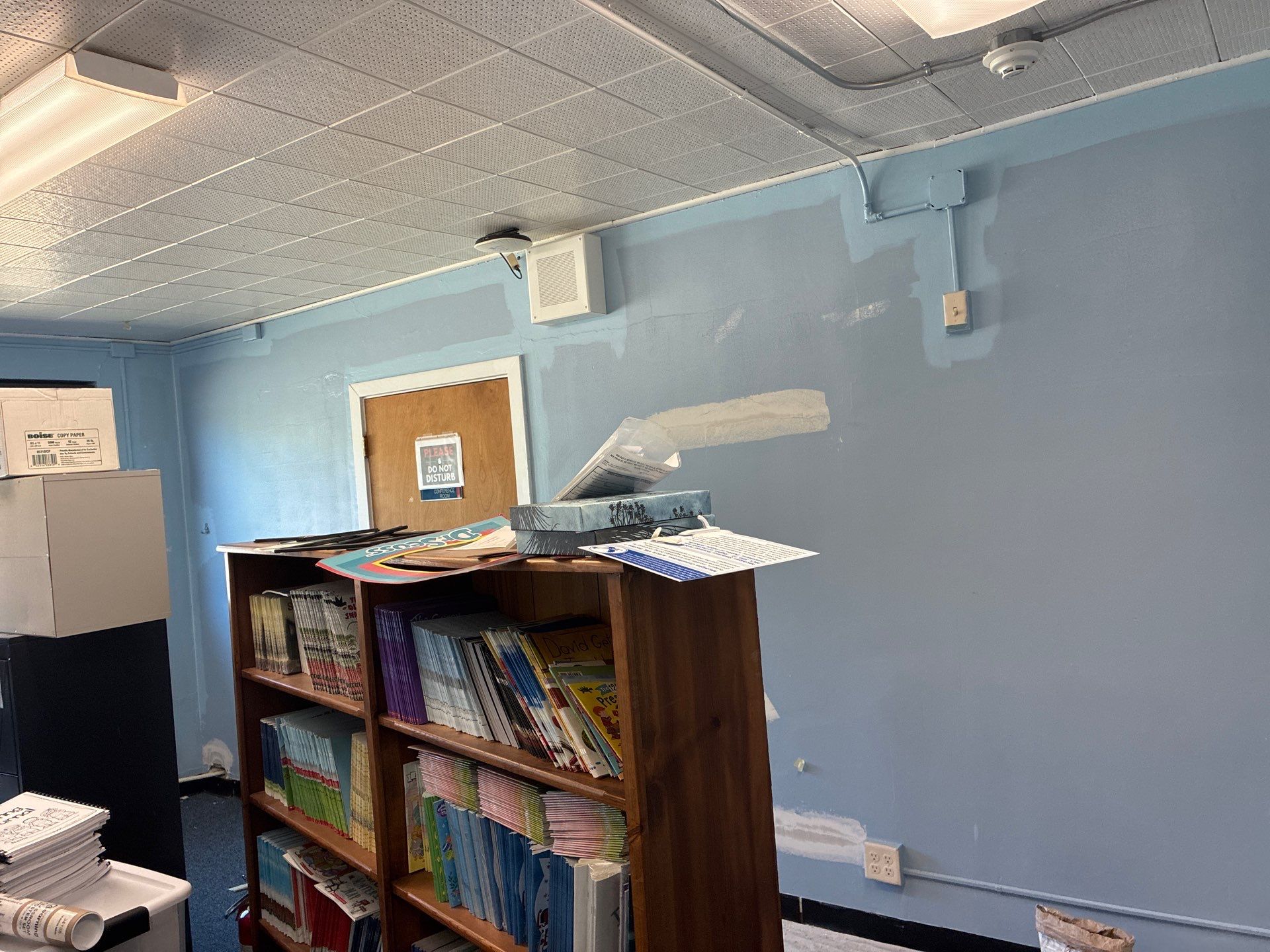 Early Childhood Center Interior Painting and Drywall Repair in Muskegon by Gordon Painting