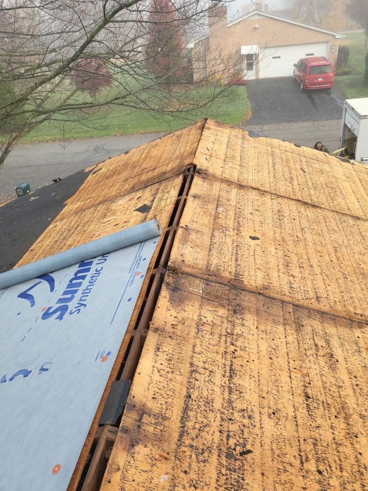 ATLAS PINNACLE COLOR: PRISTINE SCOTCHGARD WEATHERED DRIP EDGE: MUSKET BROWN by Eagle Eye Roofing