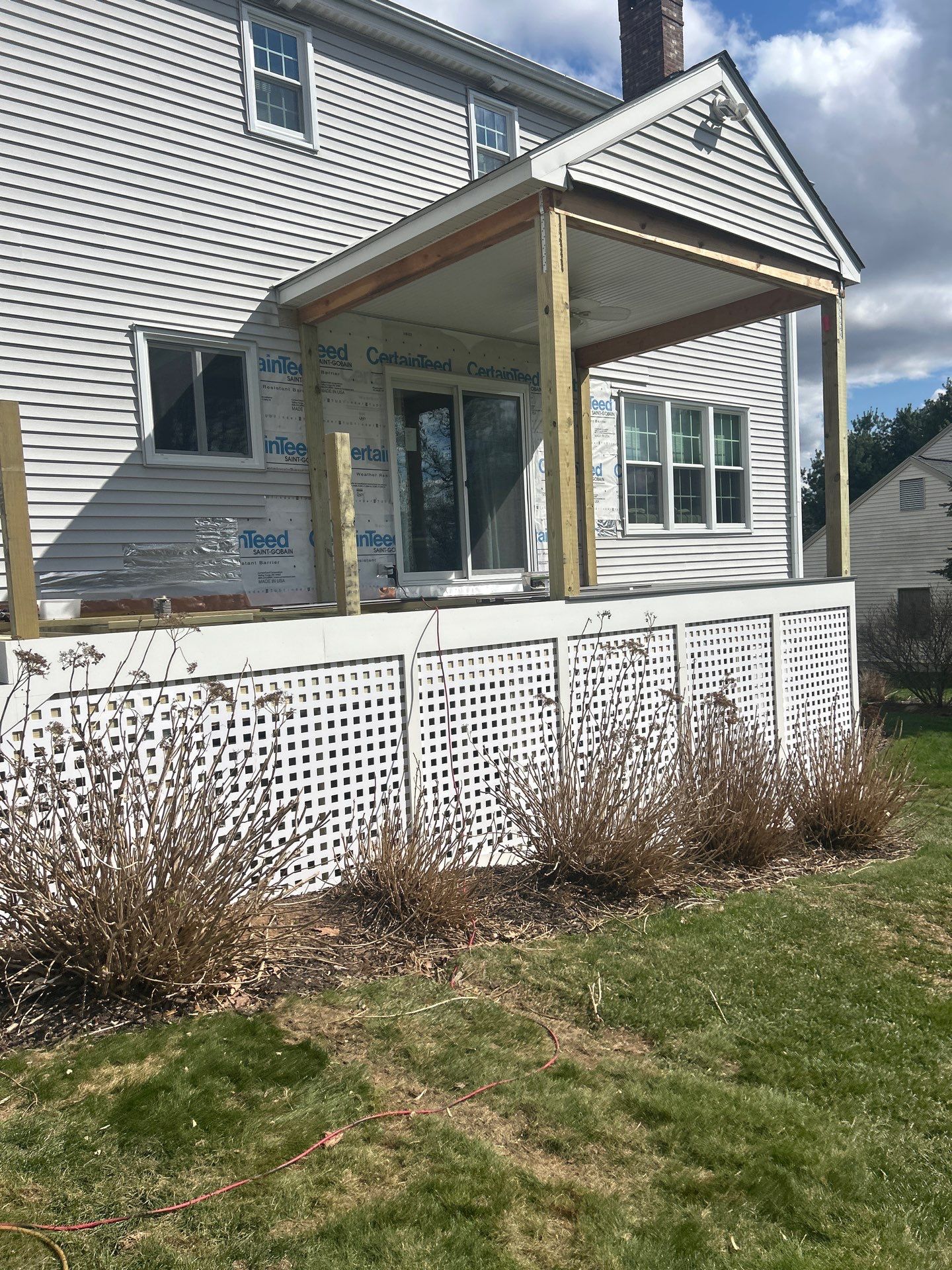 Summer Space Porch Enclosure Transformation by DiGiorgi Roofing and Siding Inc