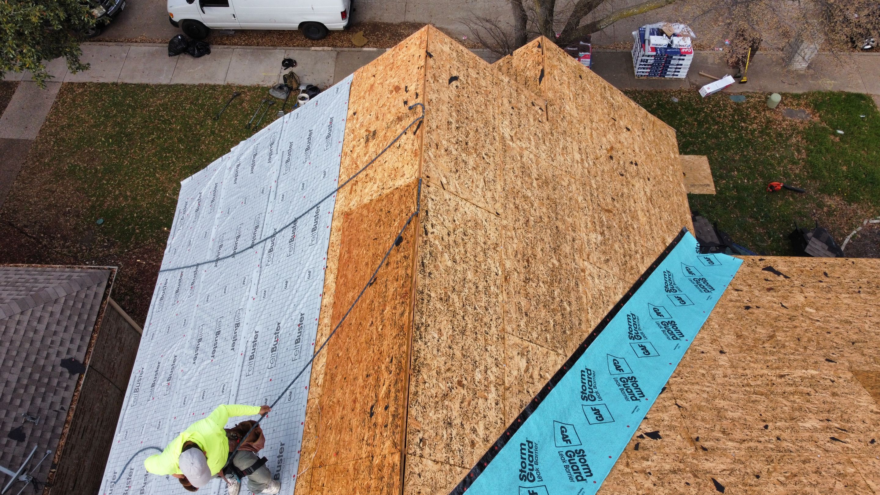 Project in Dallas by Zeus Exteriors