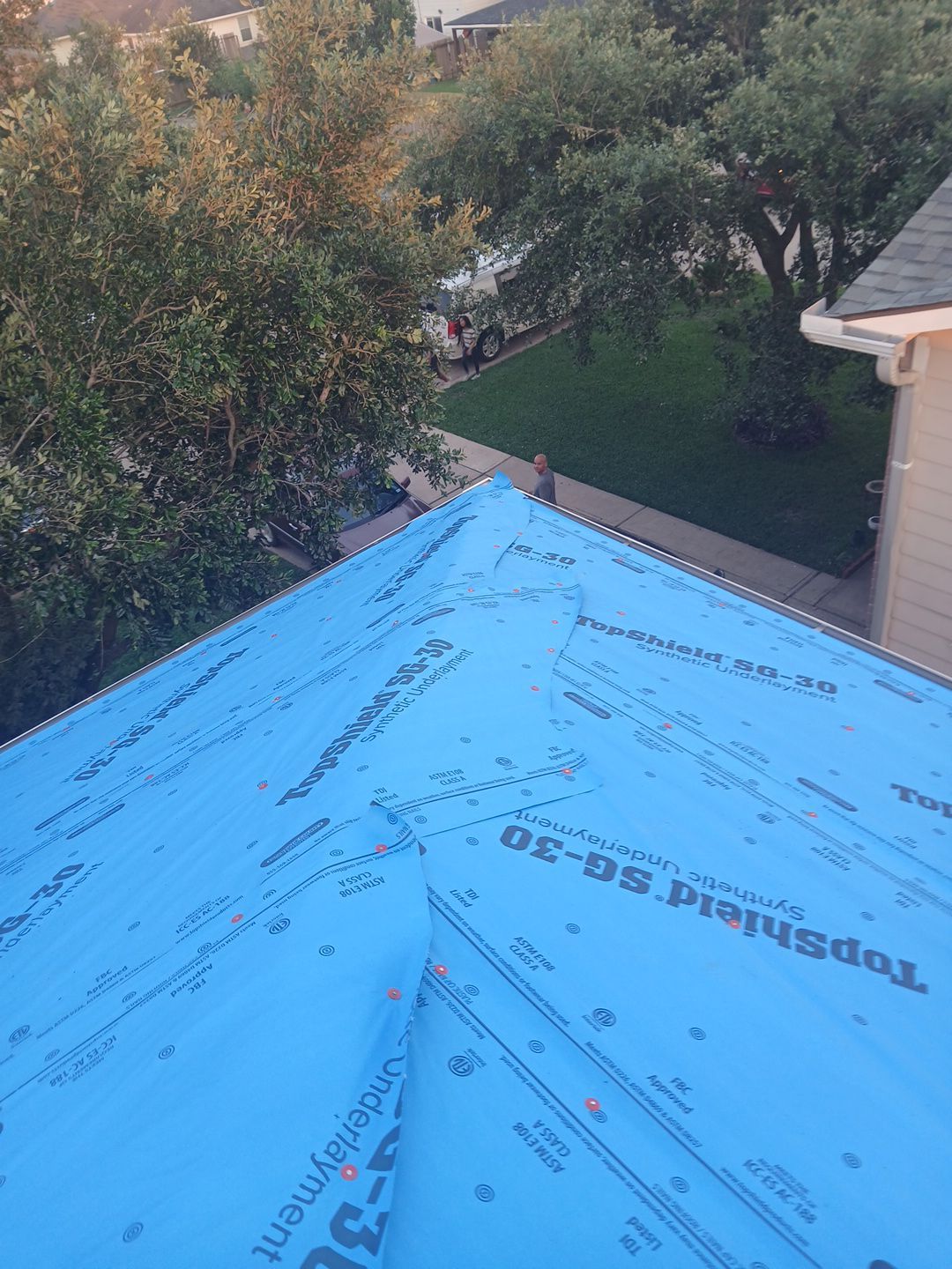 Residential Roofing Repair using Owen's Corning Duration (Lifetime) Shingles by Roof Repair Company