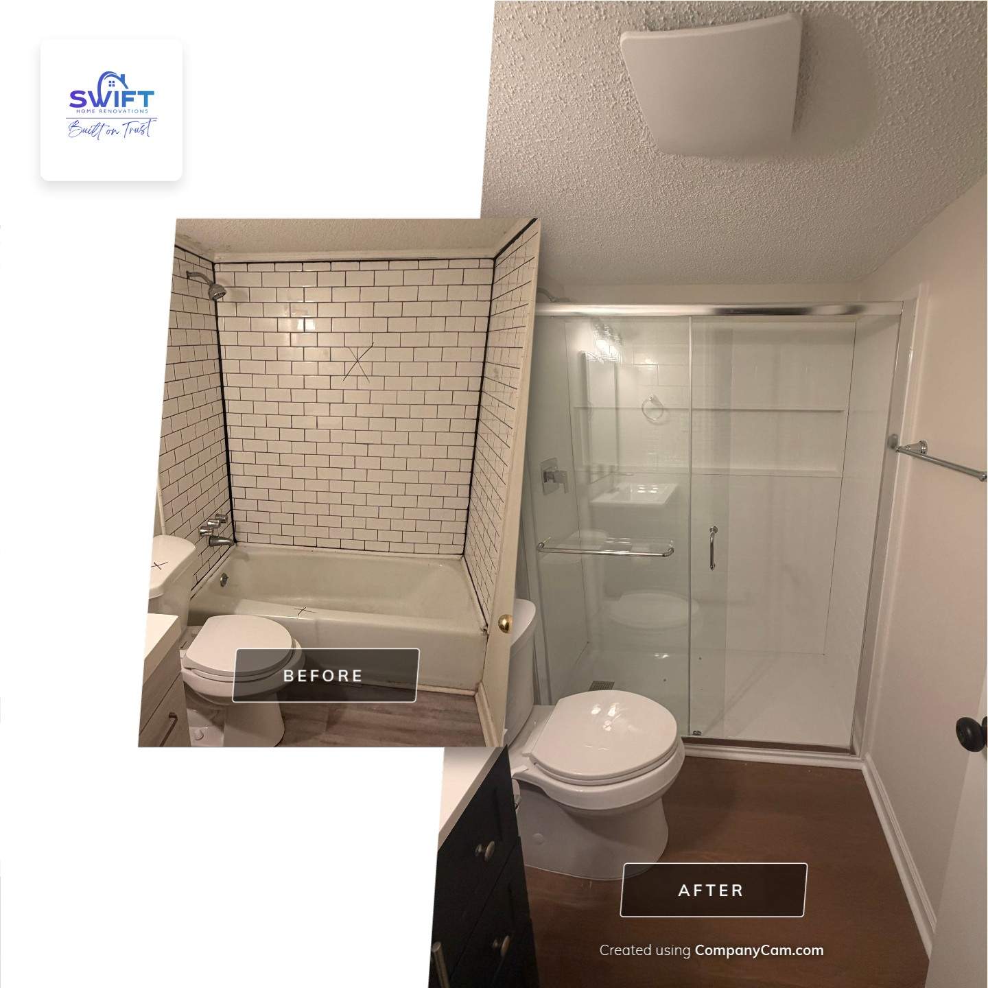 Complete Interior Remodeling with Modern Kitchen and Bathroom in Decatur by Swift Home Renovations