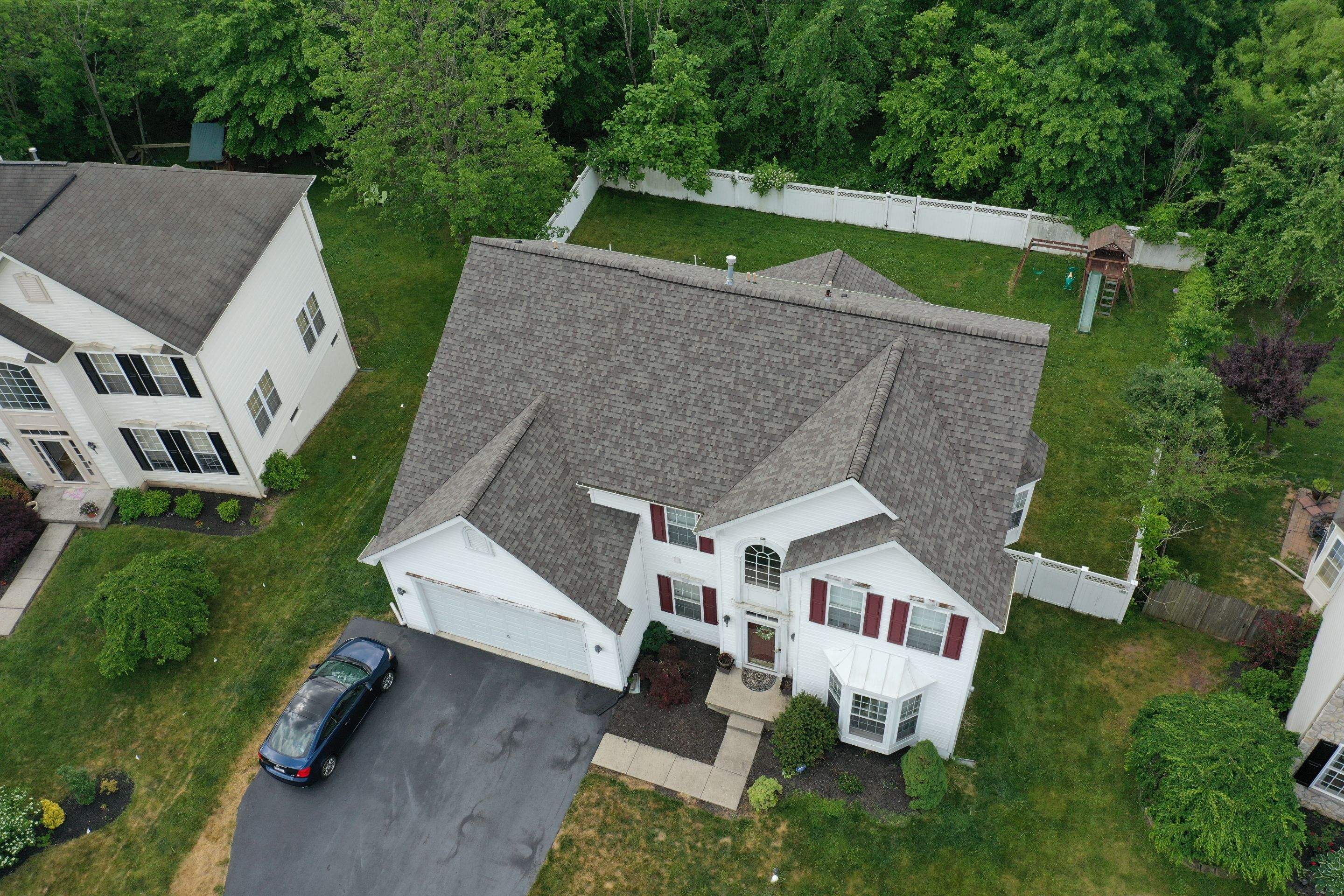 Roofing Installation using CertainTeed Landmark - Weathered Wood by Storm Guard of Ches-Mont PA