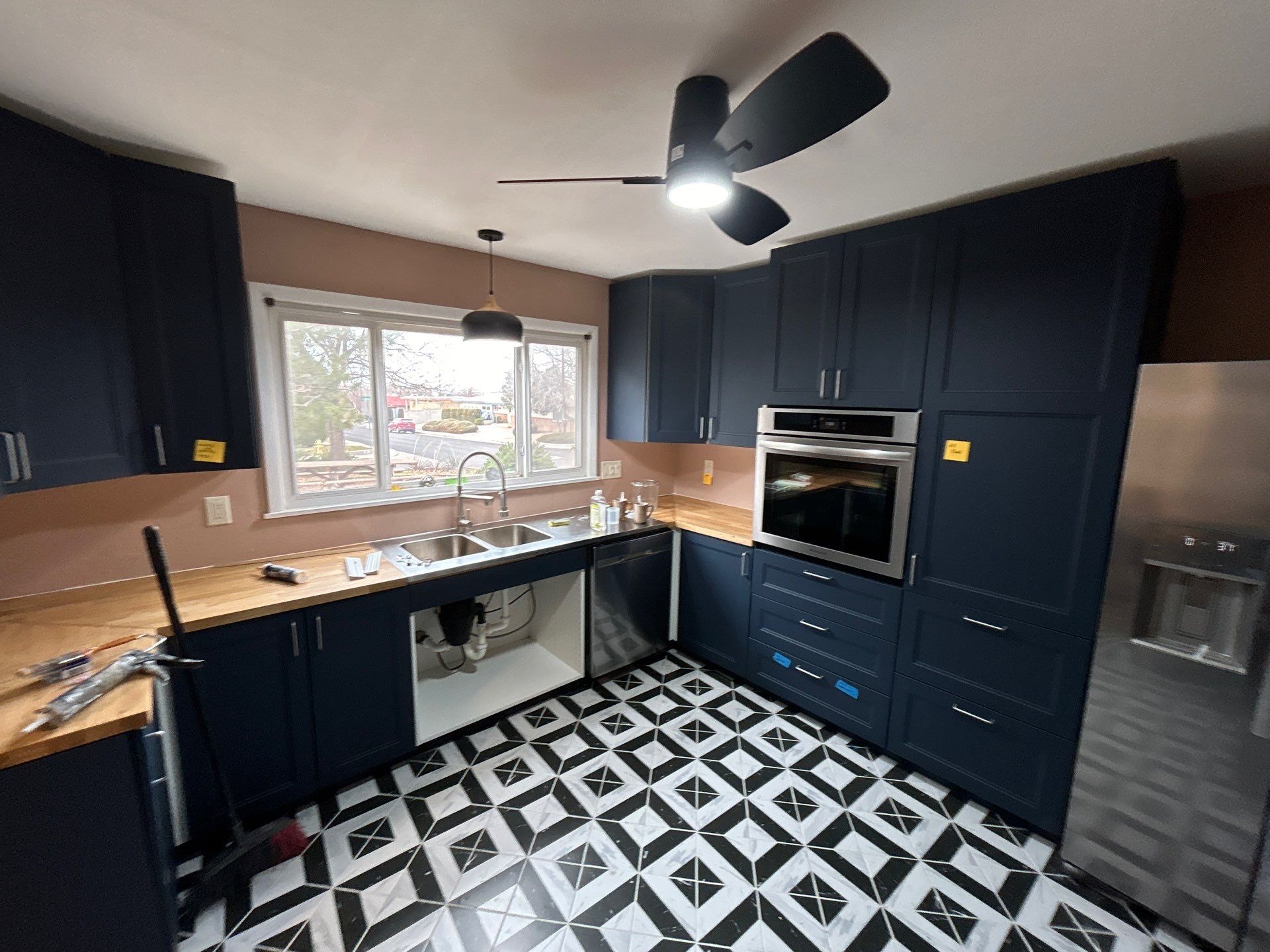 Fun Kitchen Remodel by Rio Grande Building & Storage