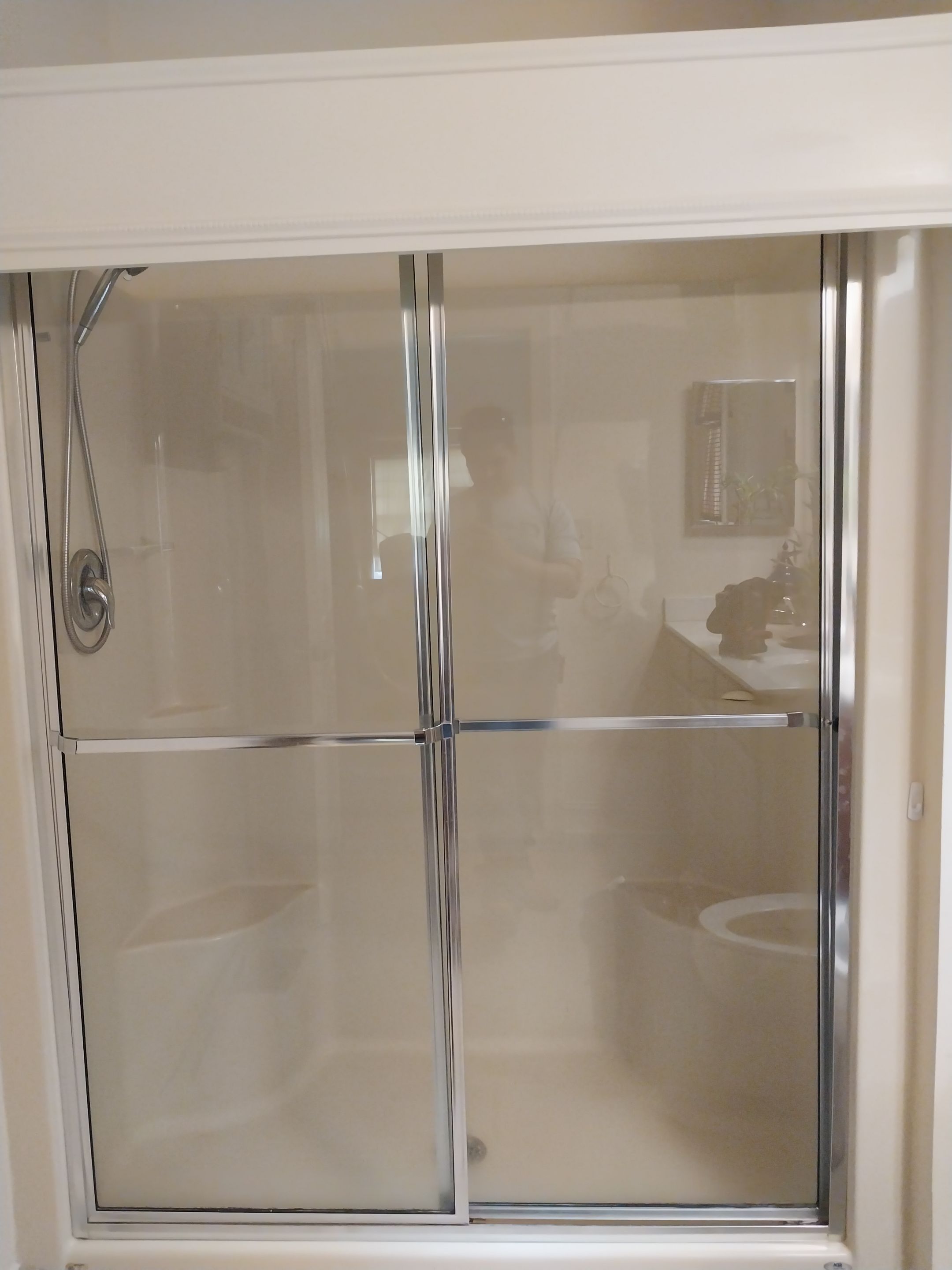 Shower door replacement  by Laser Focused Solutions LLC