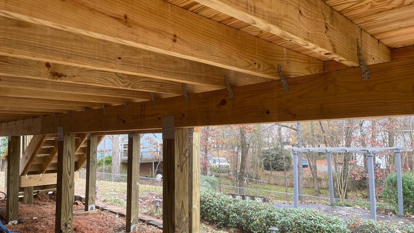 Russet Woods - Deck by Pillar and Pine