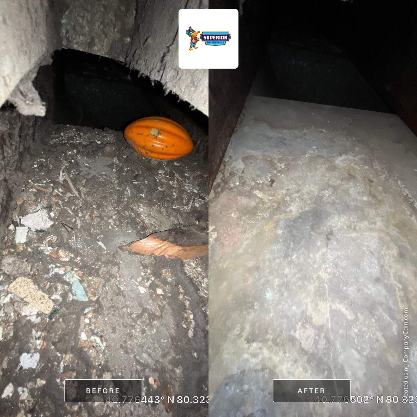 Air Duct Cleaning With a Vacuum Truck in Beaver Falls, PA by Superior Air Duct Cleaning