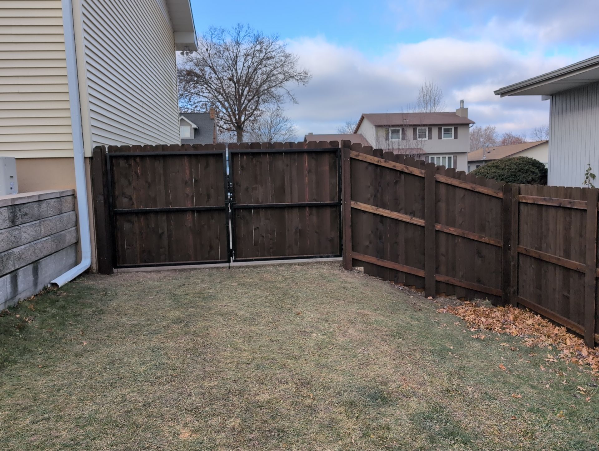 Project in Cedar Falls by Perfect Picket Fence and Stain