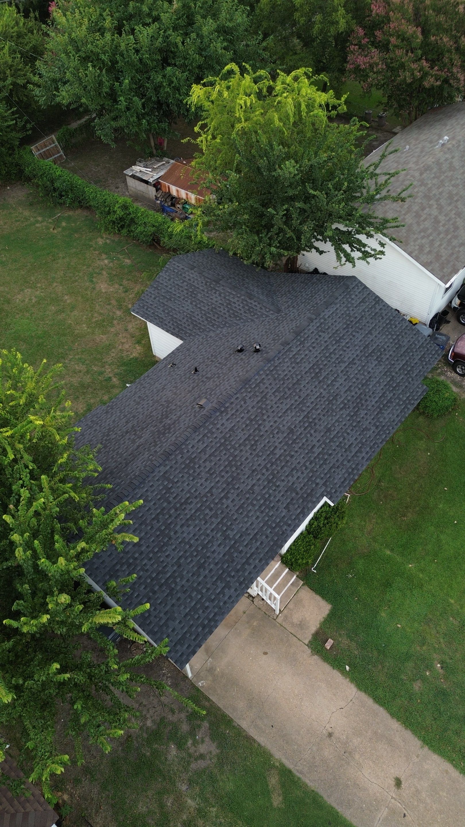 GAF Timberline HDZ - Pewter Gray  by Top Sun Roofing