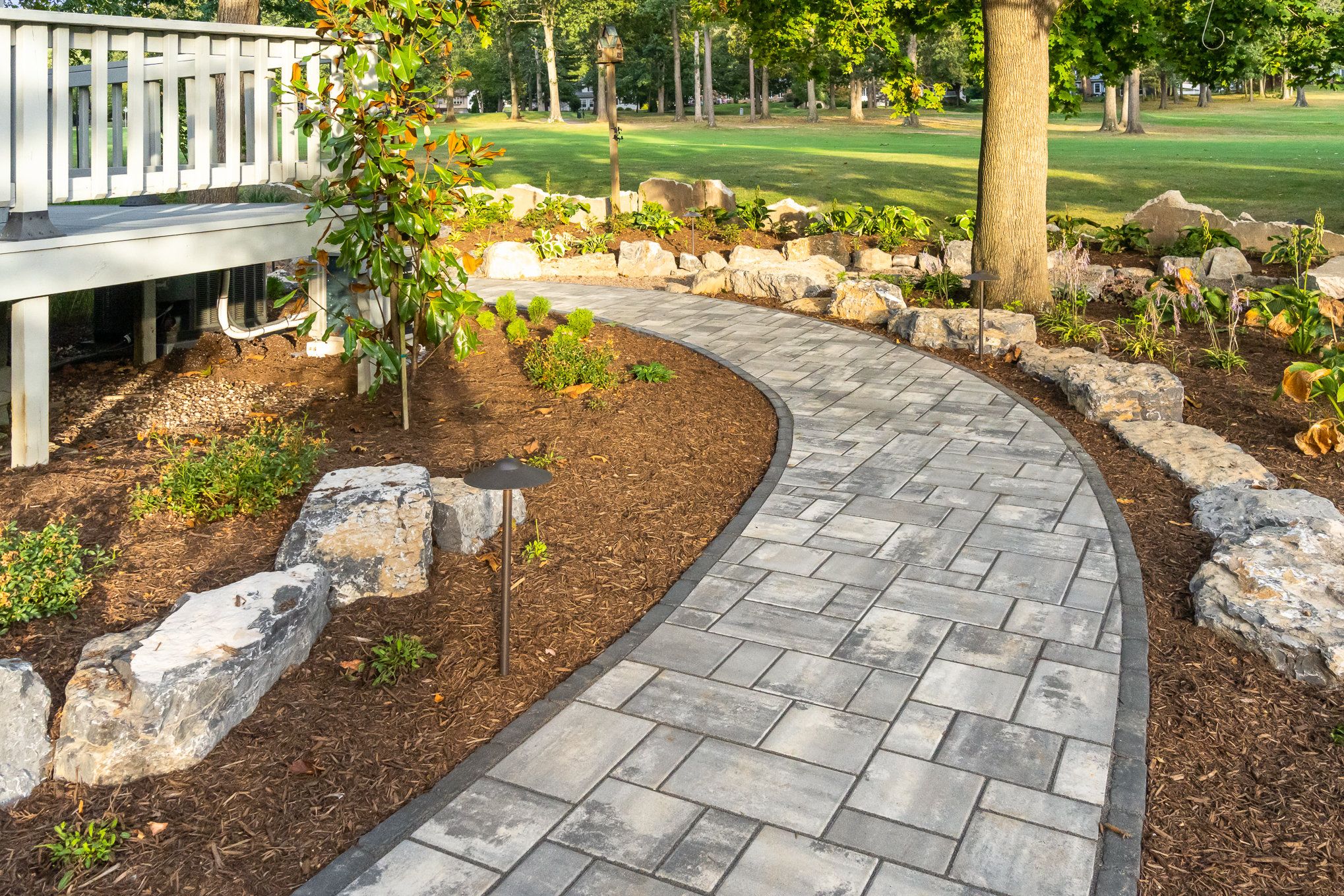 Penn National Project by Potted Luck Landscape