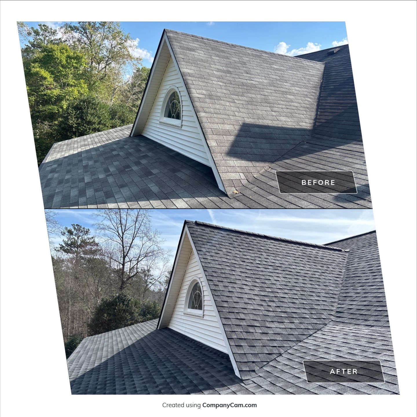 Roof replacement by Deerfield Roofing LLC