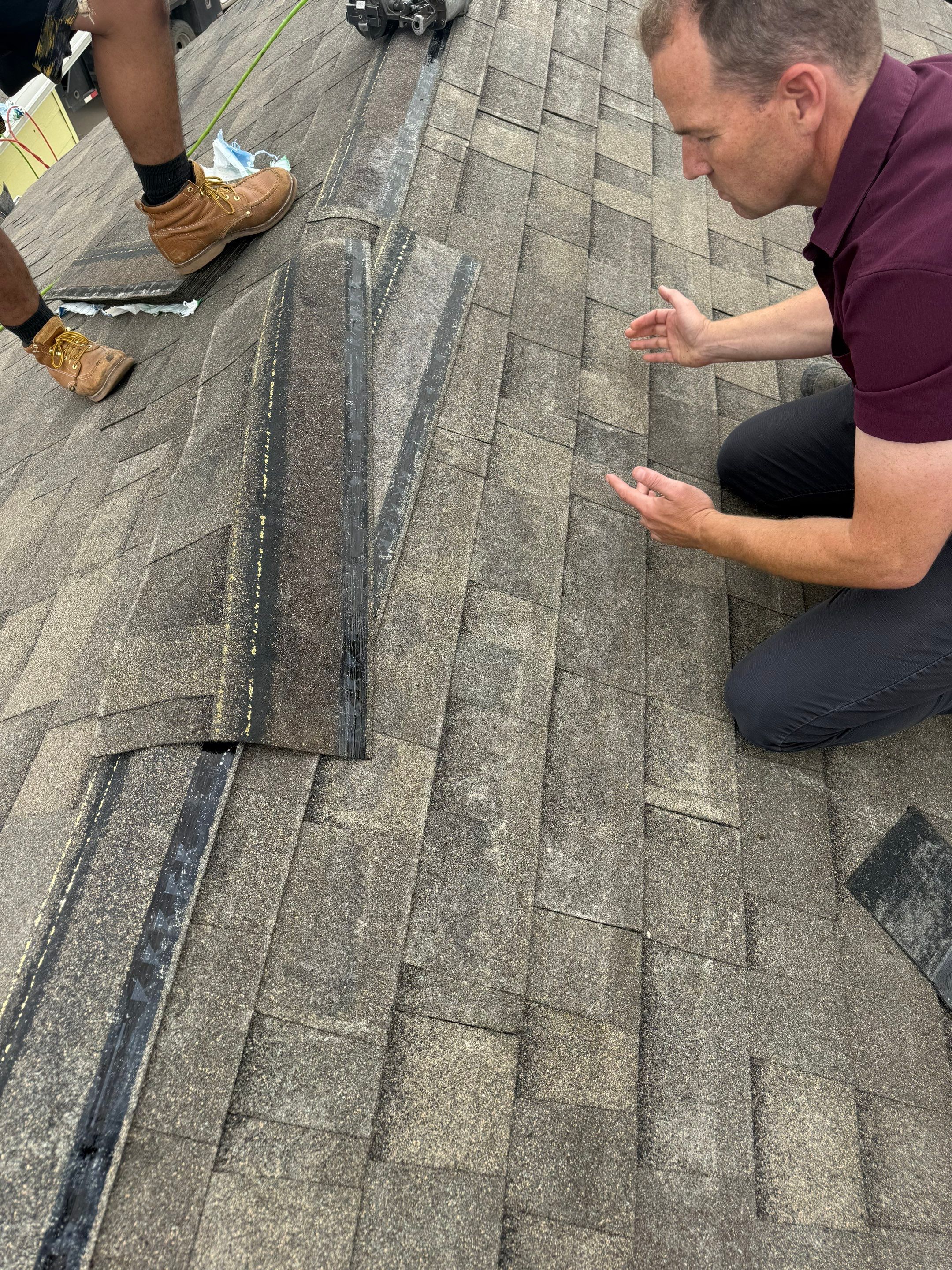 Malarkey Vista Shingle install in high wind neighborhood. by Weather-Tite Exteriors LLC