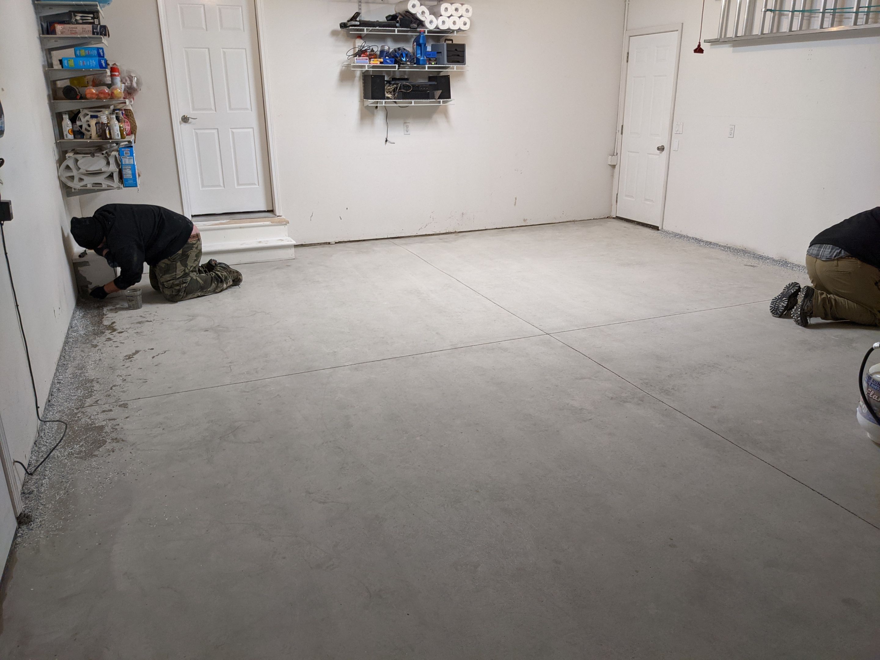 Garage Transformation using Tidal Wave by Croc Coatings, LLC
