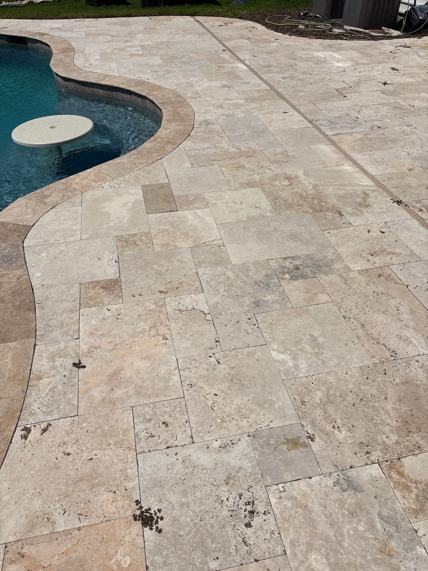 Wood Deck and Pool Pavers using Wood and Concrete Sealant  by DuraSeal