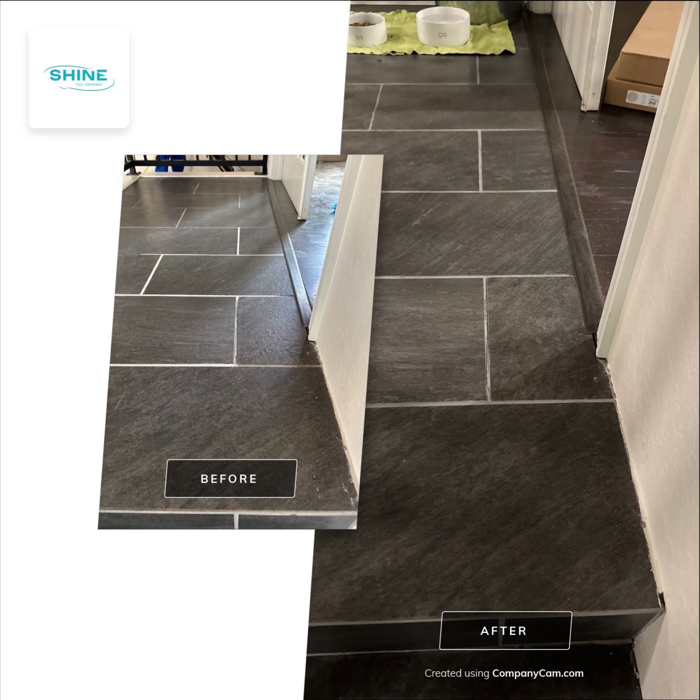 Project in Downtown San Antonio by SHINE Tile and Grout Cleaning