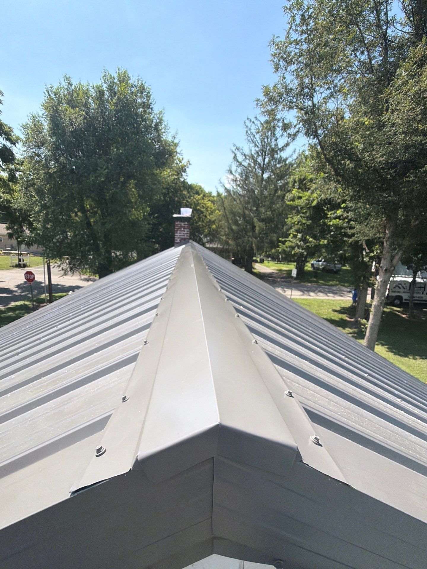 Classic Rib Metal Roofing - Charcoal by Hoel Roofing & Remodeling