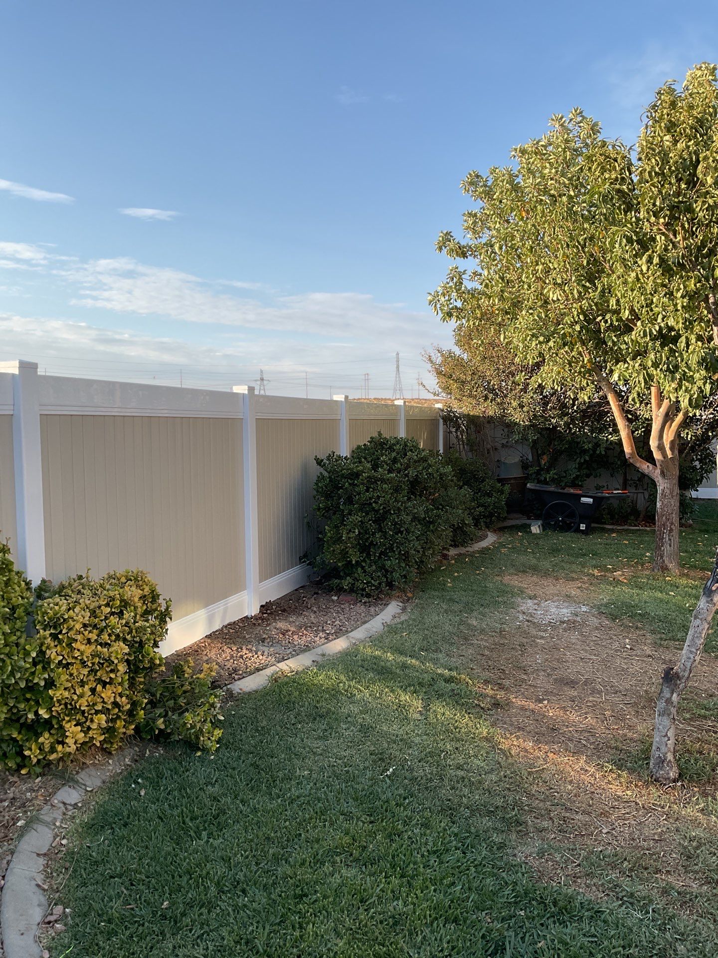 Fence Installation using Vinyl by Fence Guys Inc. 