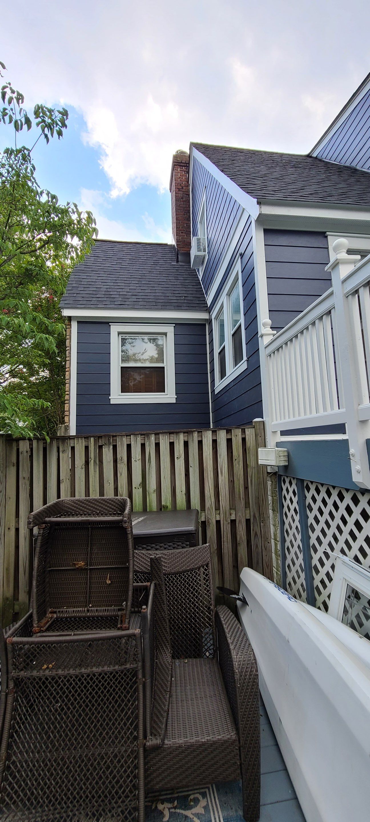 Siding replacement using James Hardie Siding by Window Depot of Annapolis