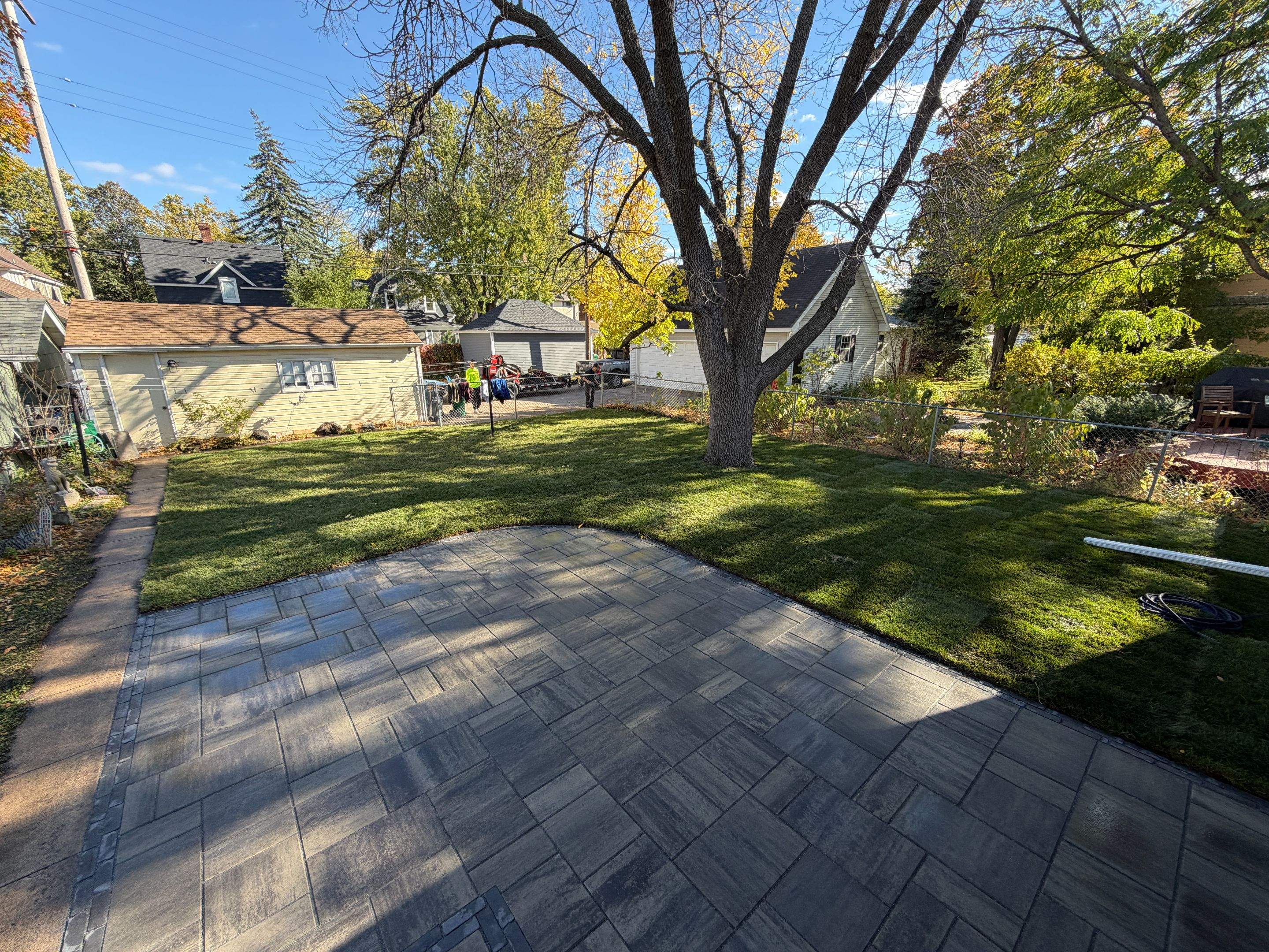 Patio by Sota landscaping