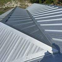 24ga 1.5" Mechanical Seam Mill Finish by Total Roofing System The Metal Roof Experts