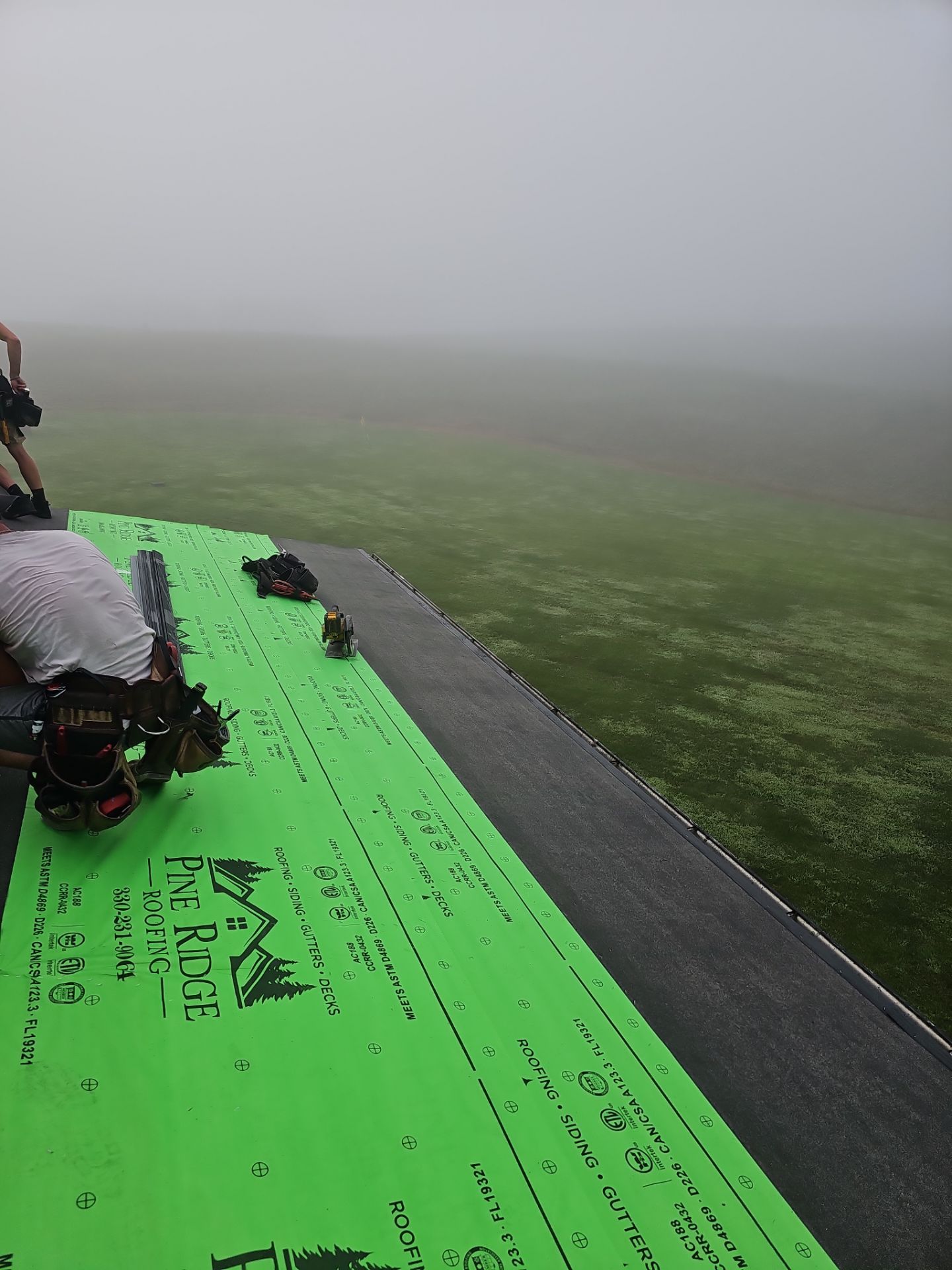 Newcomerstown Ohio Shingle roof installation by Pine Ridge Roofing LLC
