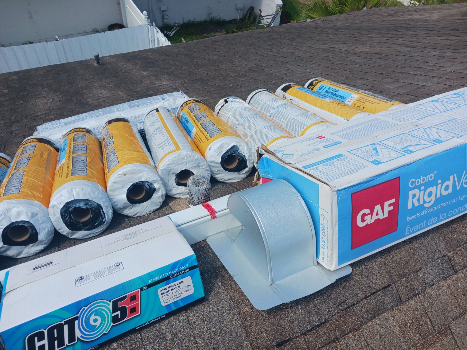 Residential Roofing Installation using GAF by BLUES BROTHERS CONSTRUCTION CORP