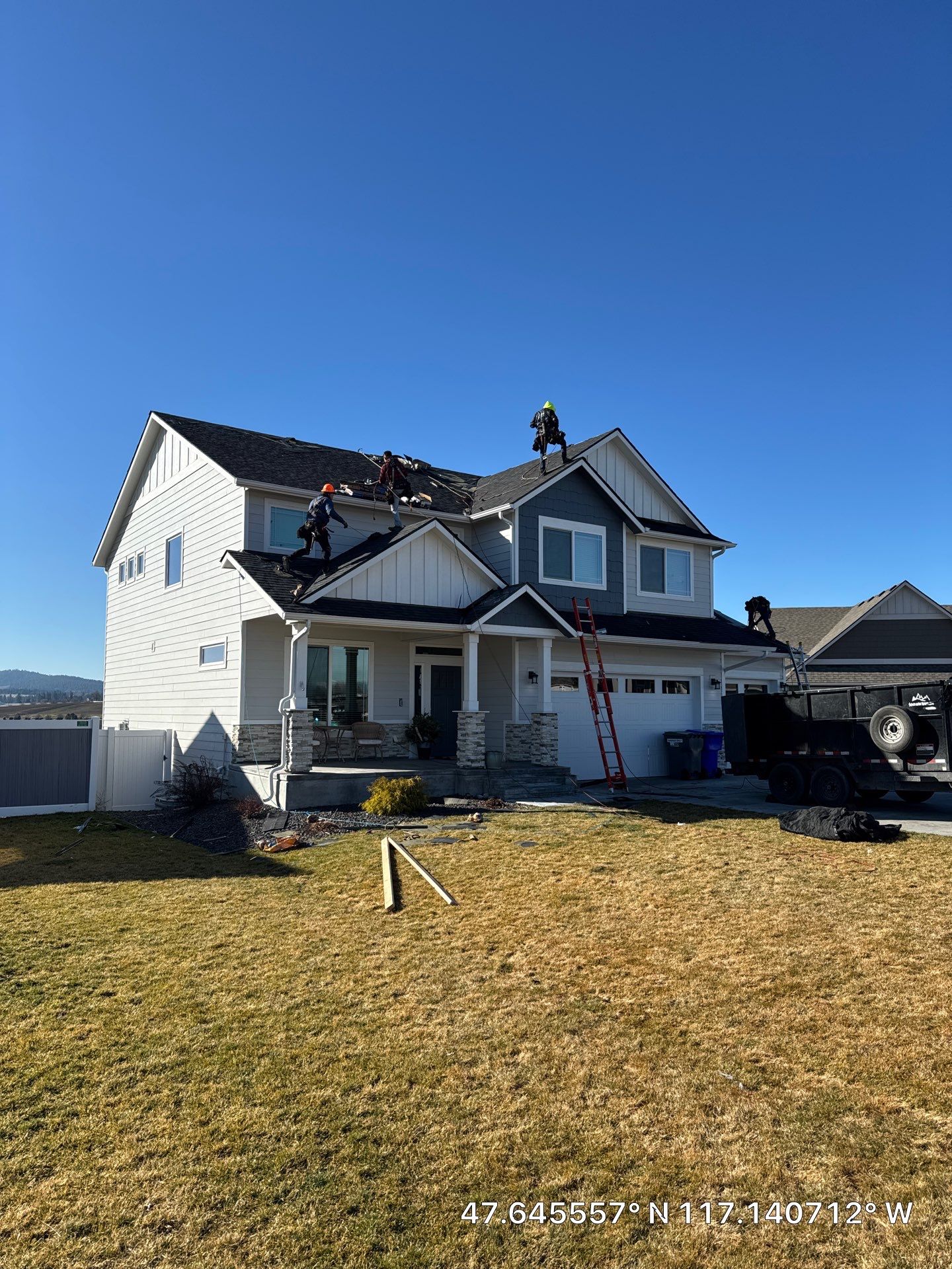 Full Residential Roof Installation With CertainTeed Landmark Pro Shingles by Alpine Roofing