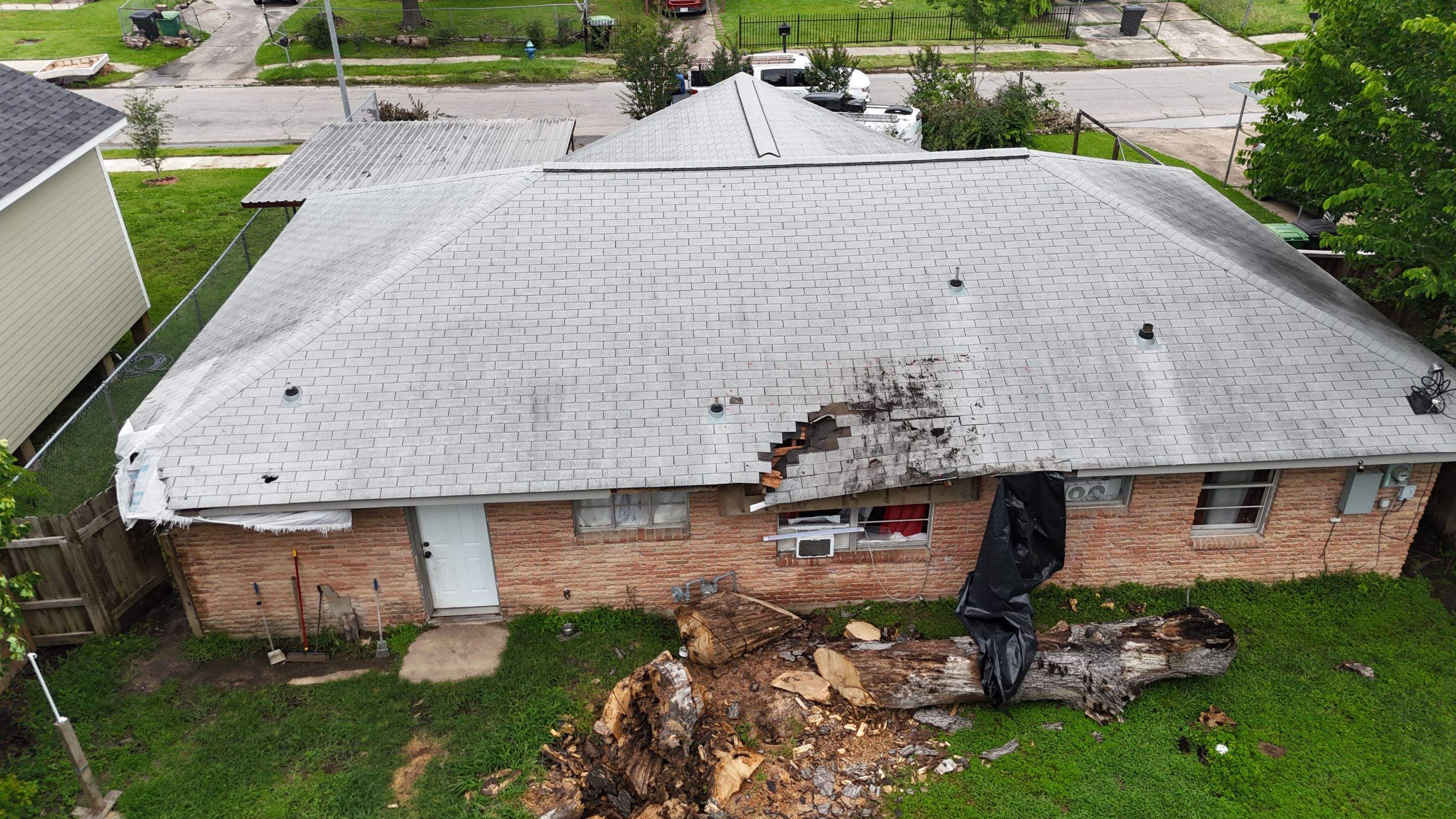 Storm Damage Roof Repair in Houston, TX by One Legacy United
