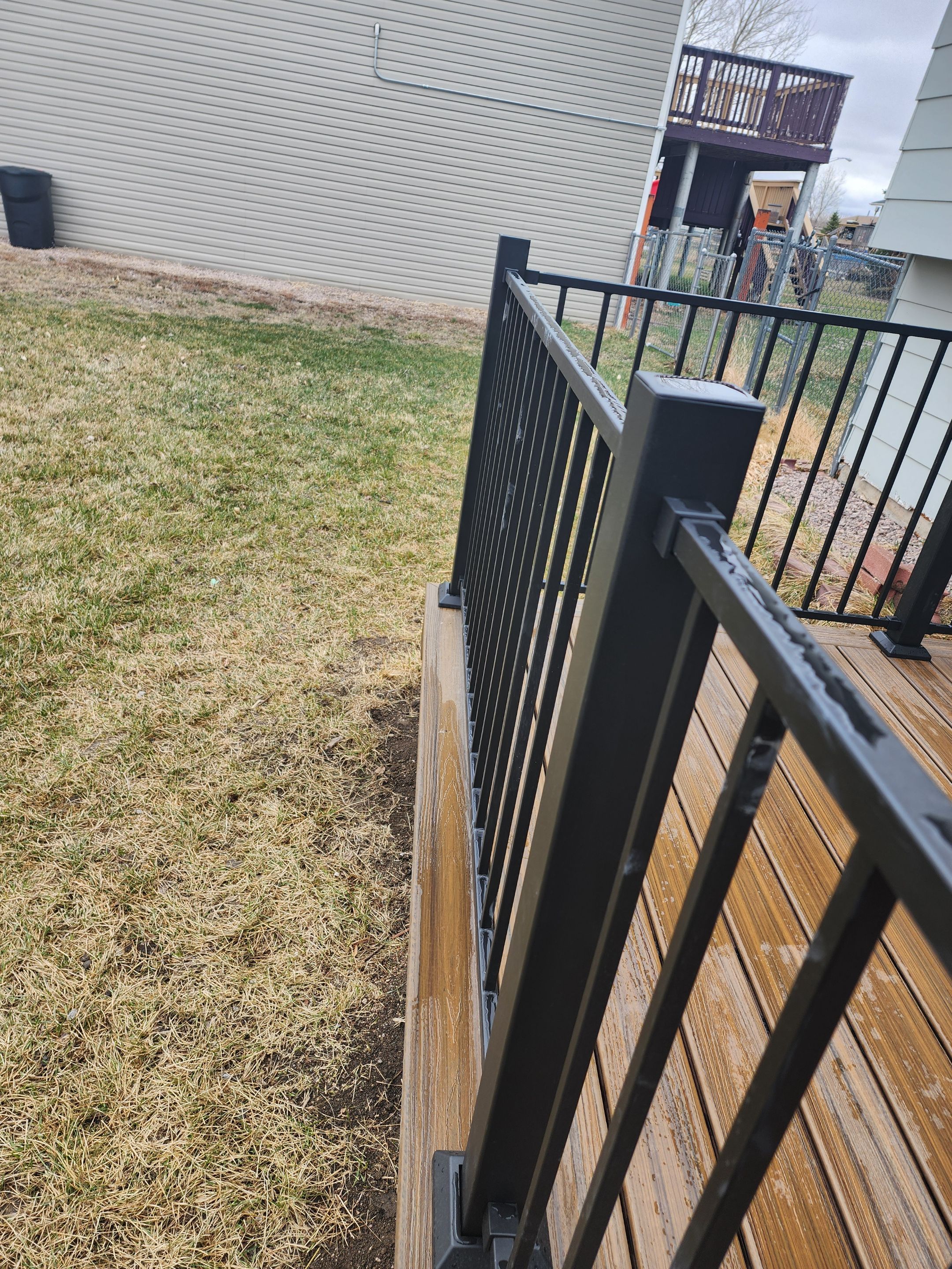Deck Installation using Trex by Weather-Tite Exteriors LLC