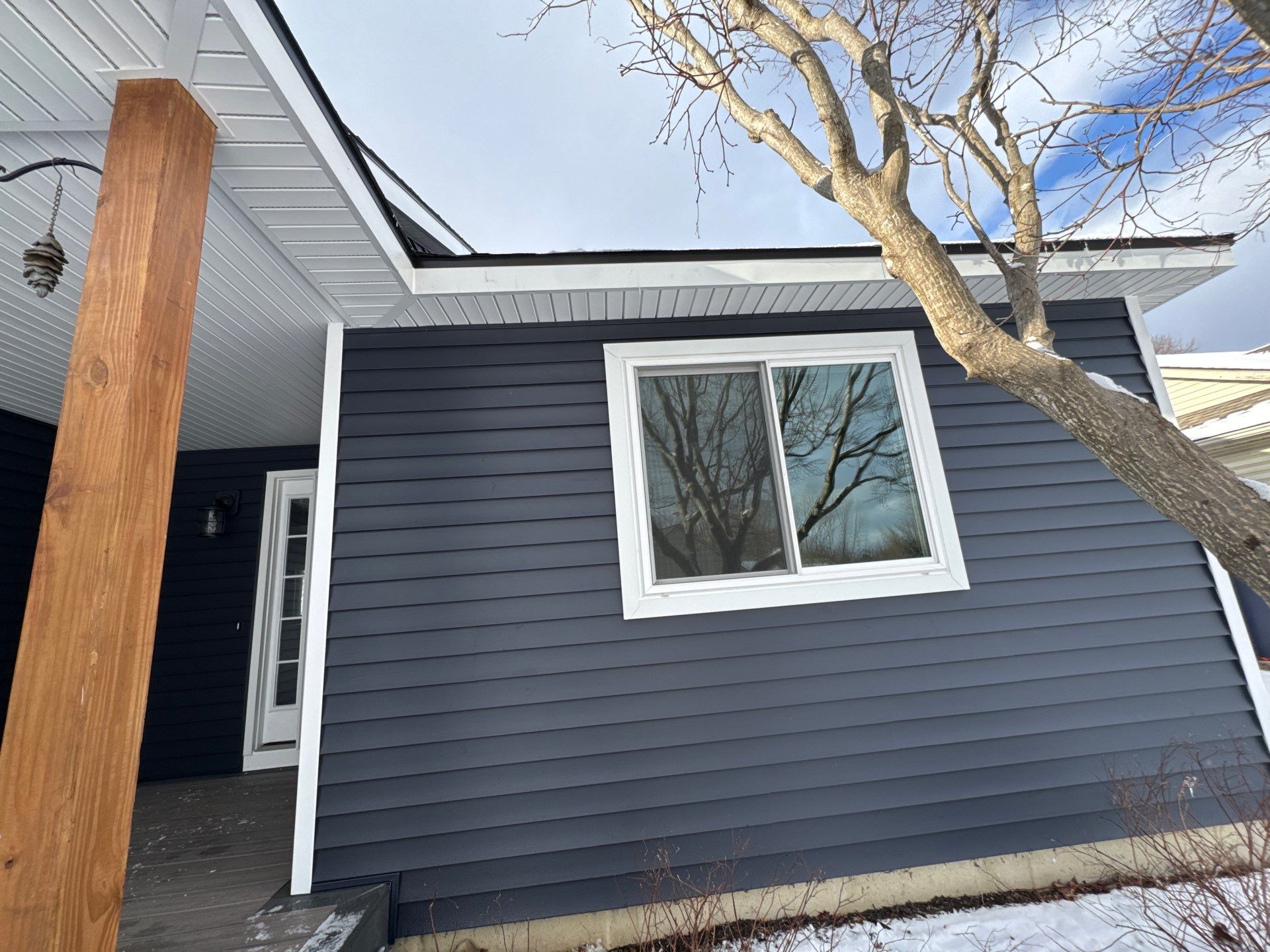 Siding Replacement using Alside Charter Oak D4.5" Riveria Dusk by 180 Contractors