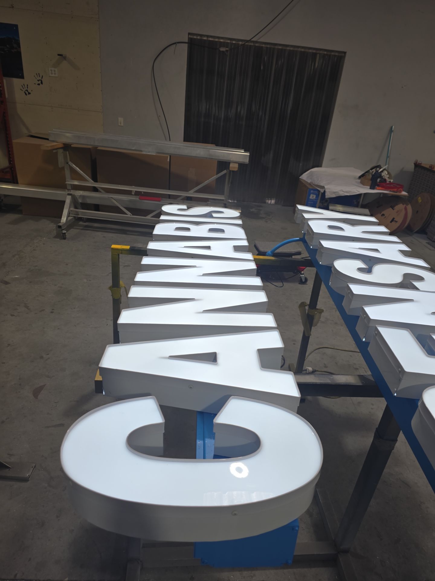 COOKIES CANNABIS Channel Letters: Permit, Fab & Install by SignCrafters
