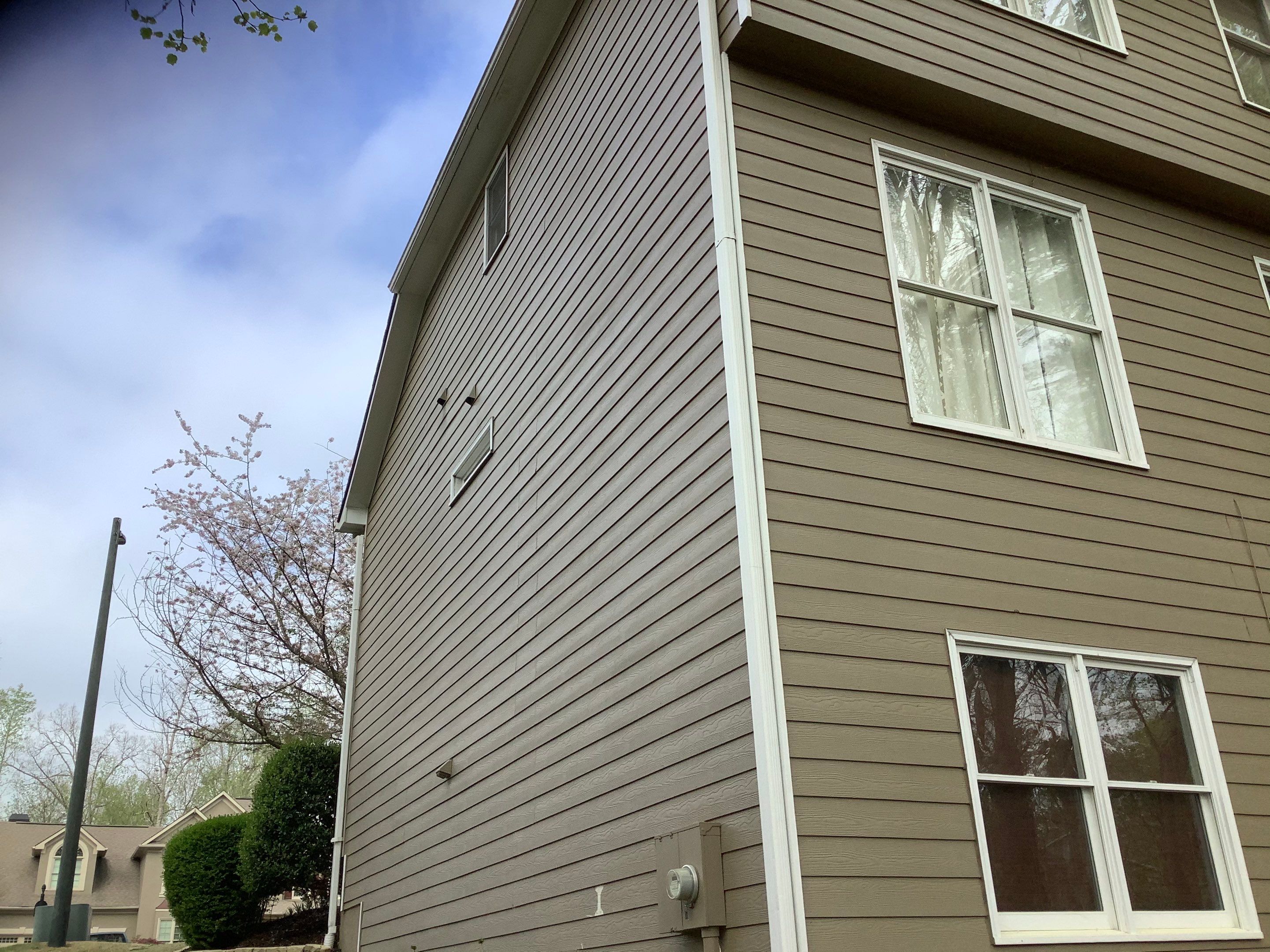 Residential Exterior Painting and Deck Refinishing Project in Kennesaw by Swift Home Renovations
