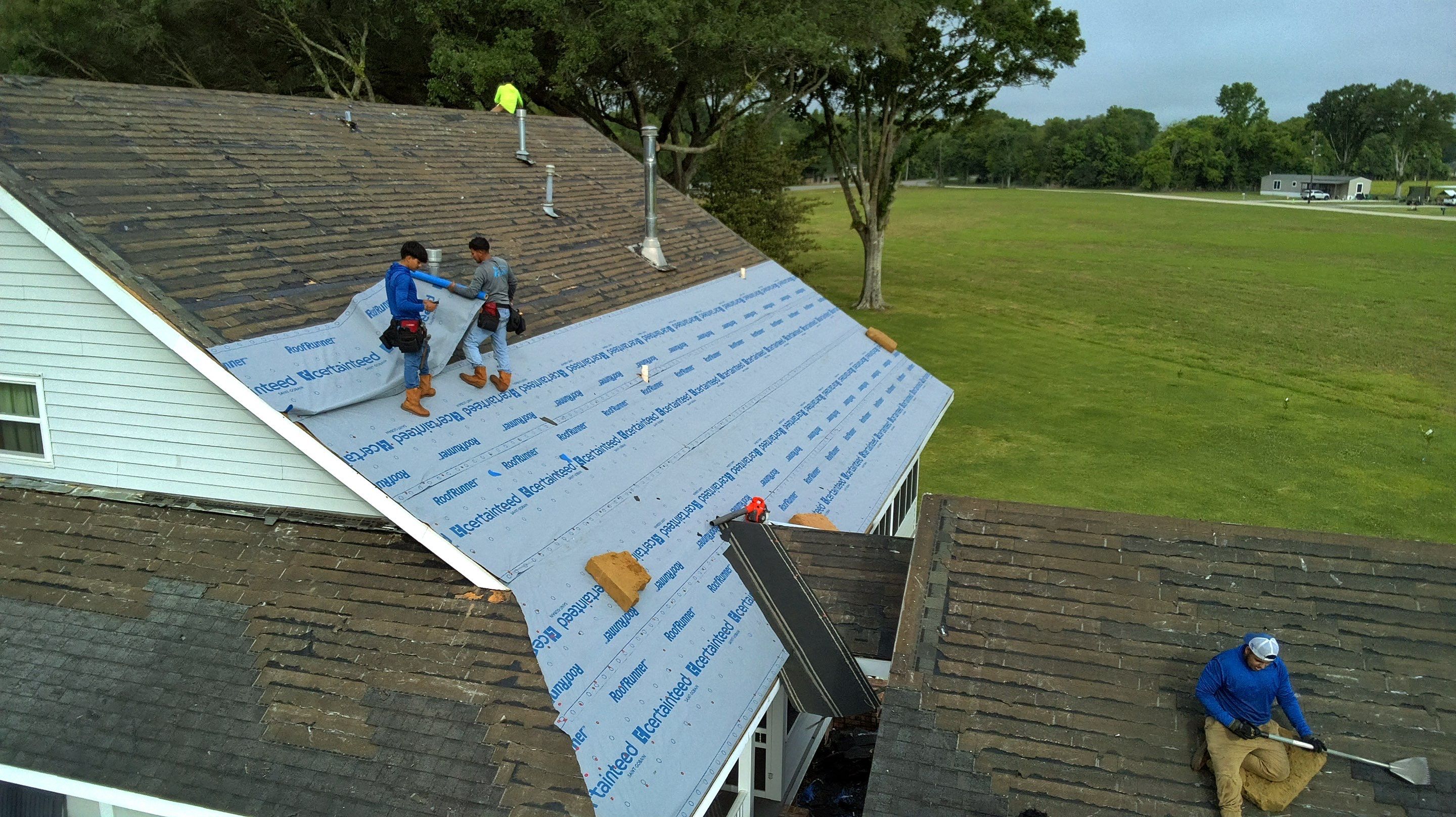 Shadow Black - Certainteed Patriot by Top Team Roofing & Construction